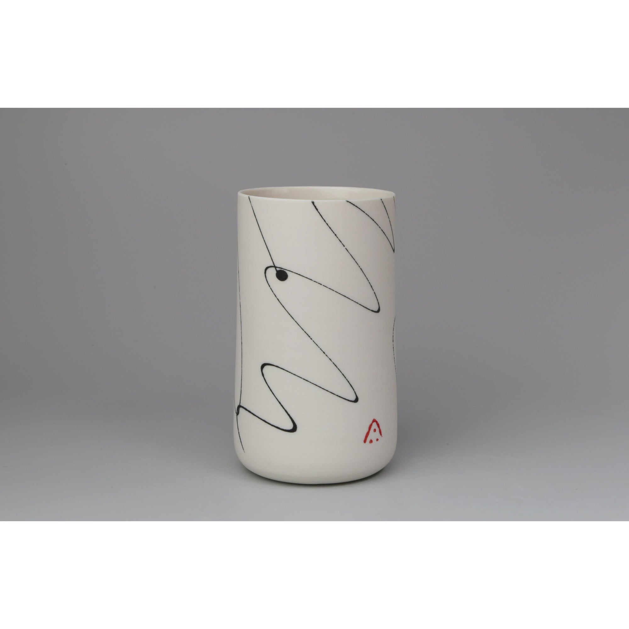 AT62 Tall Cup, by Ali Tomlin, available at Padstow Gallery, Cornwall