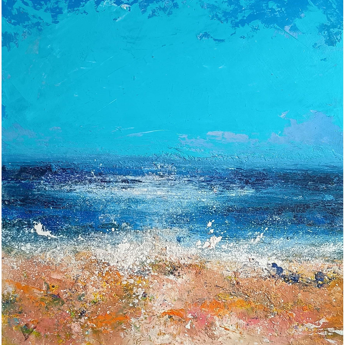 Atlantic Afternoon by Ian Rawnsley available at Padstow Gallery, Cornwall