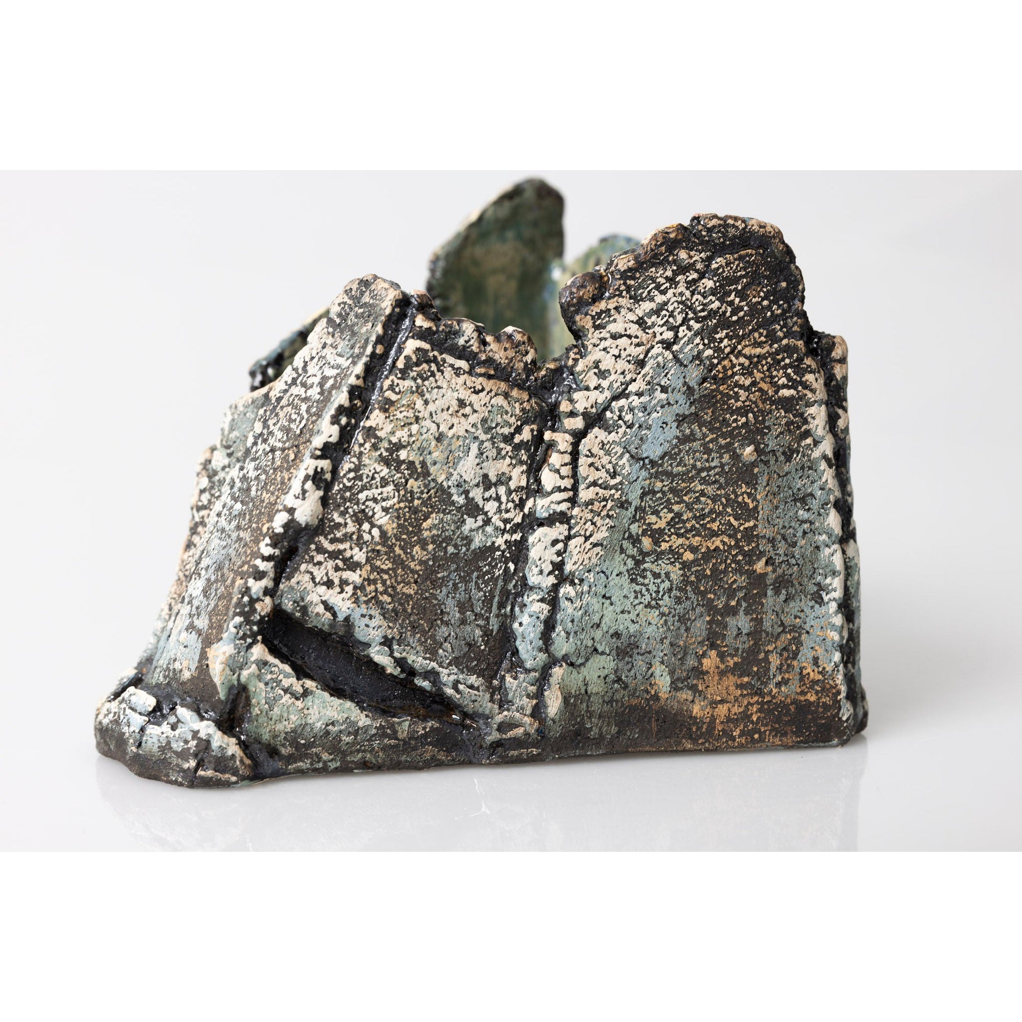 JS13 Rock Pool by Jane Silk ceramics available at Padstow Gallery, Cornwall