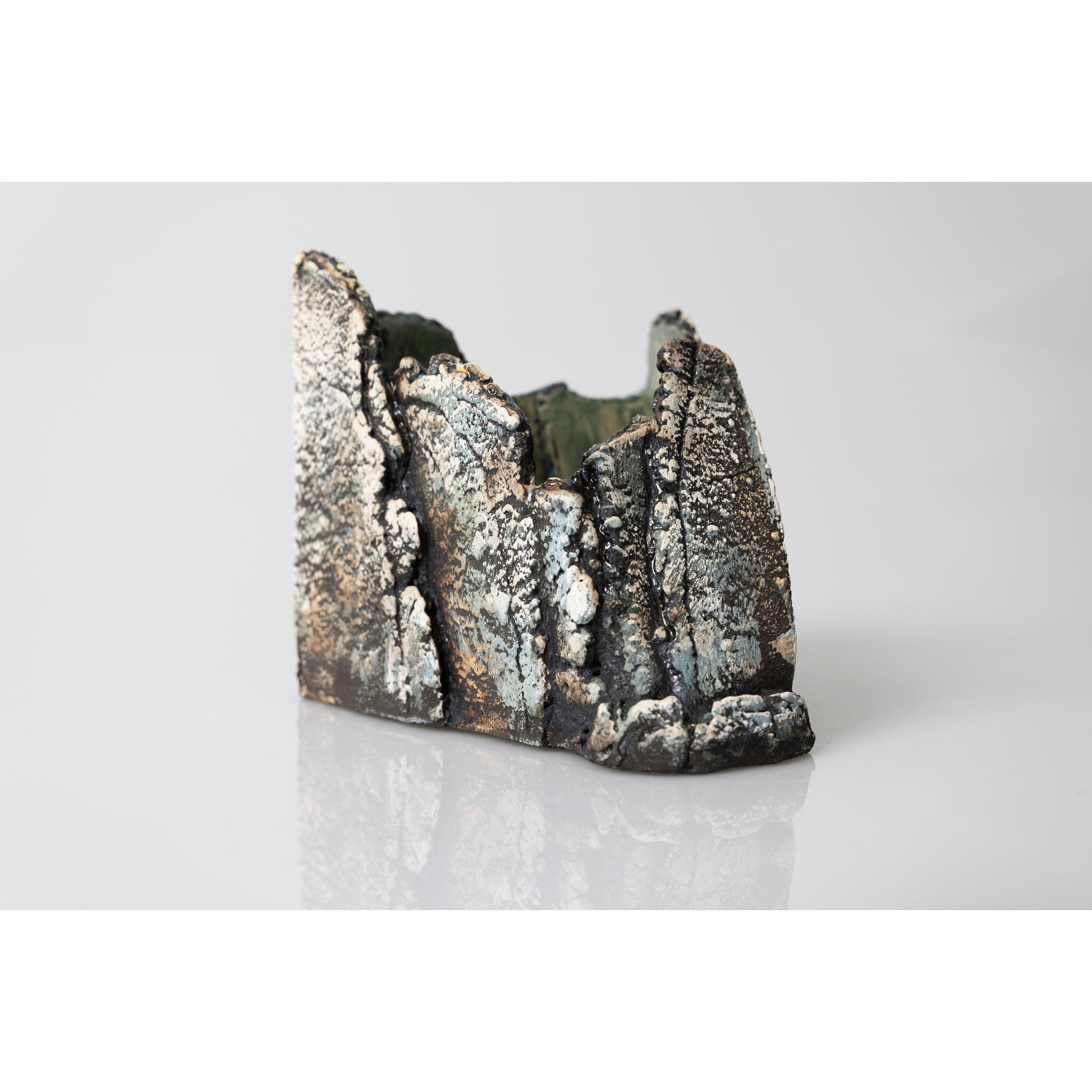 JS13 Rock Pool by Jane Silk ceramics available at Padstow Gallery, Cornwall