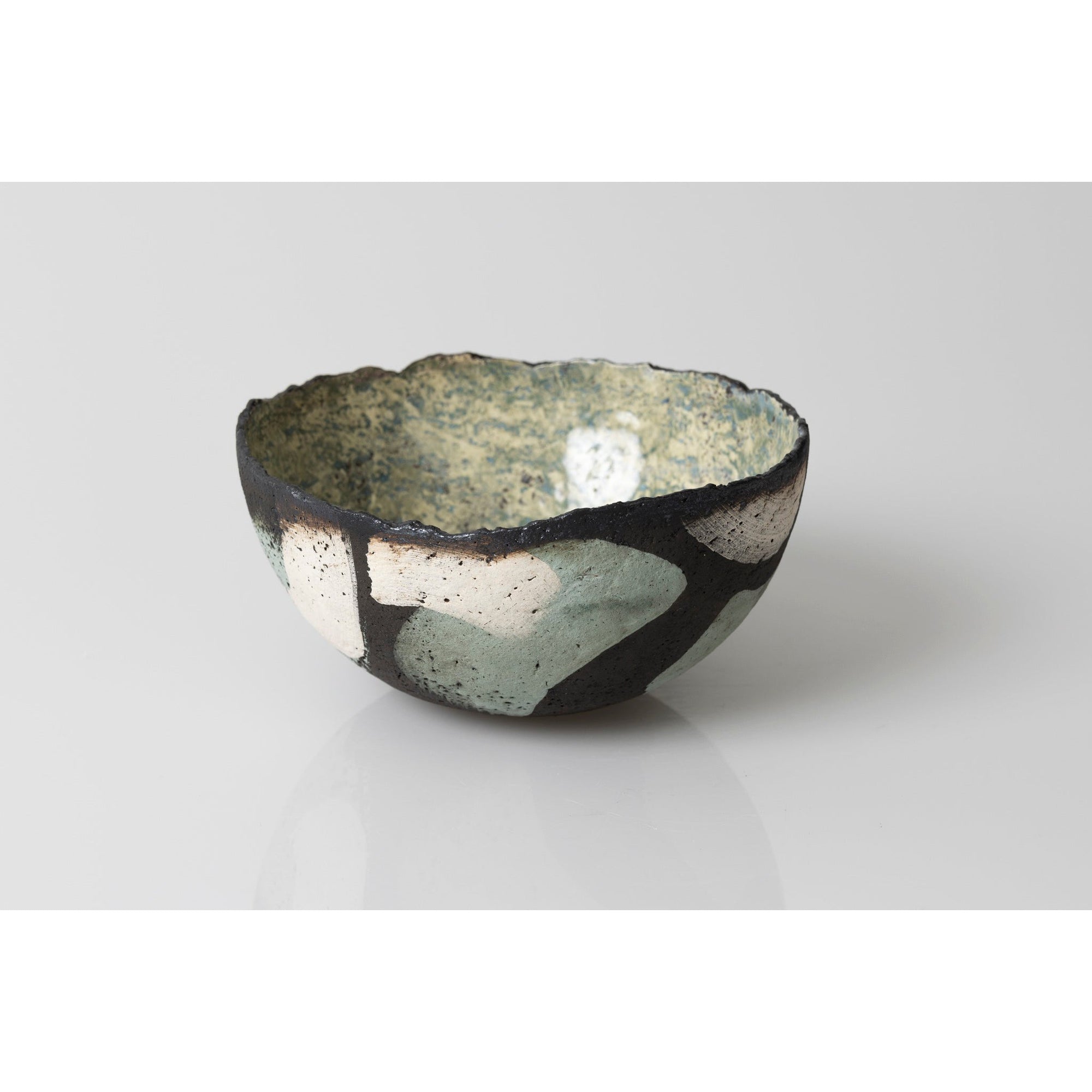 JS9 Tide-washed Bowl I by Jane Silk ceramics available at Padstow Gallery, Cornwall