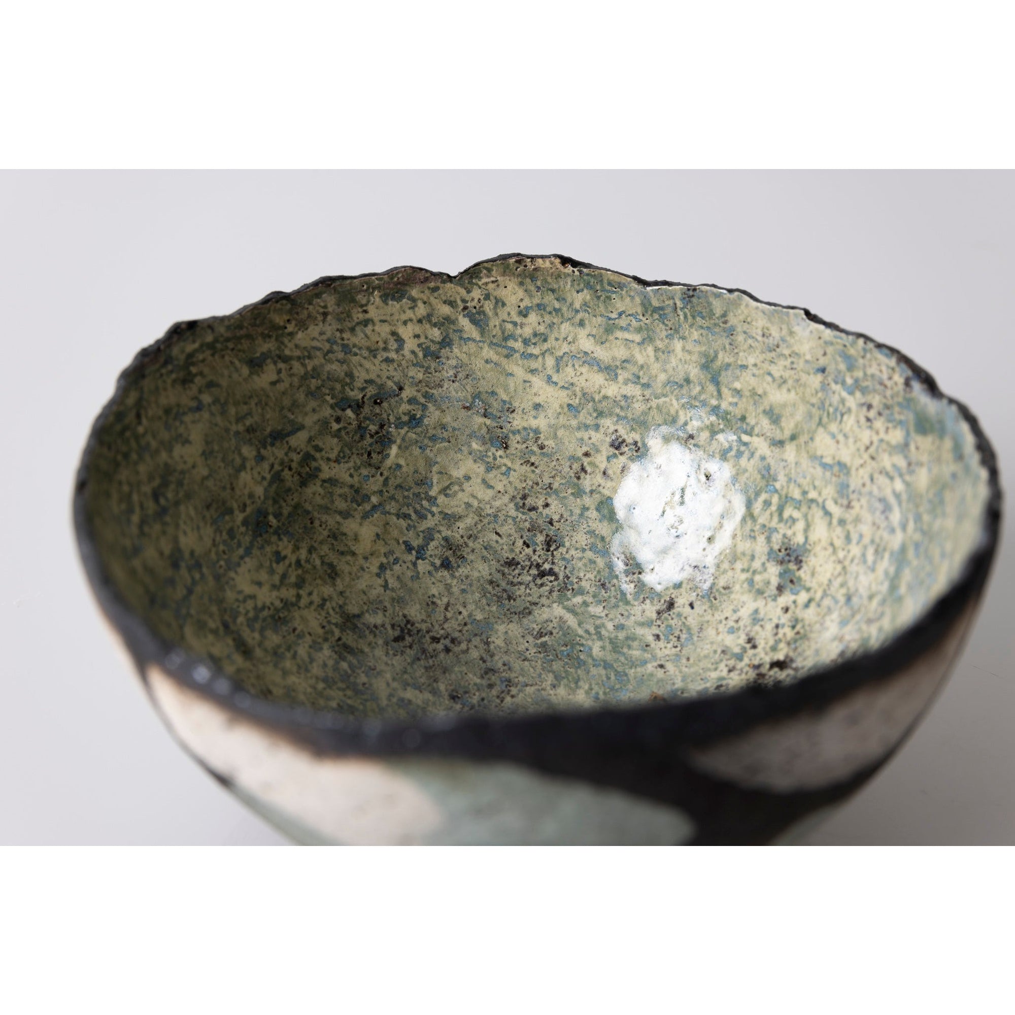 JS9 Tide-washed Bowl I by Jane Silk ceramics available at Padstow Gallery, Cornwall