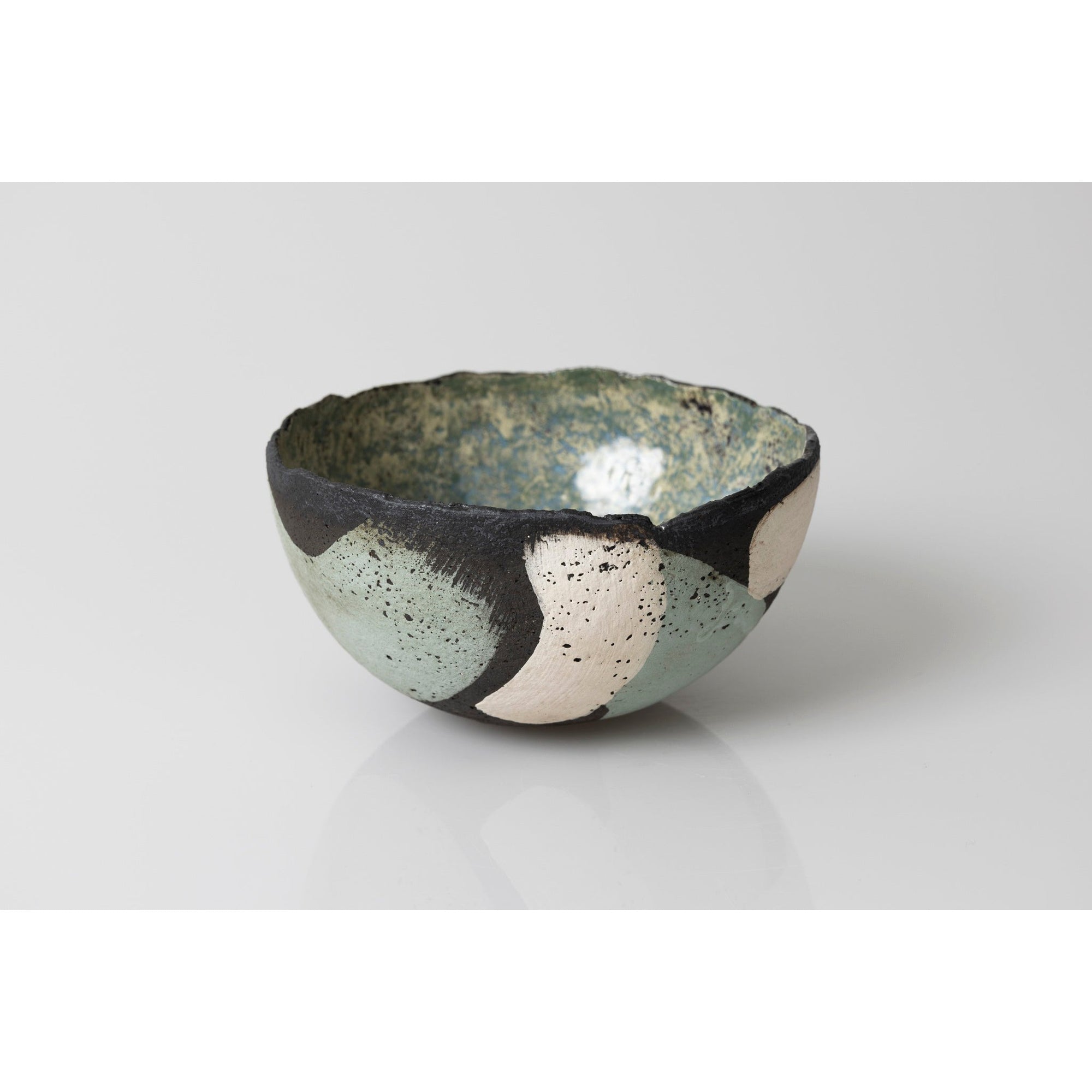 JS10 Tide-washed Bowl II by Jane Silk ceramics available at Padstow Gallery, Cornwall