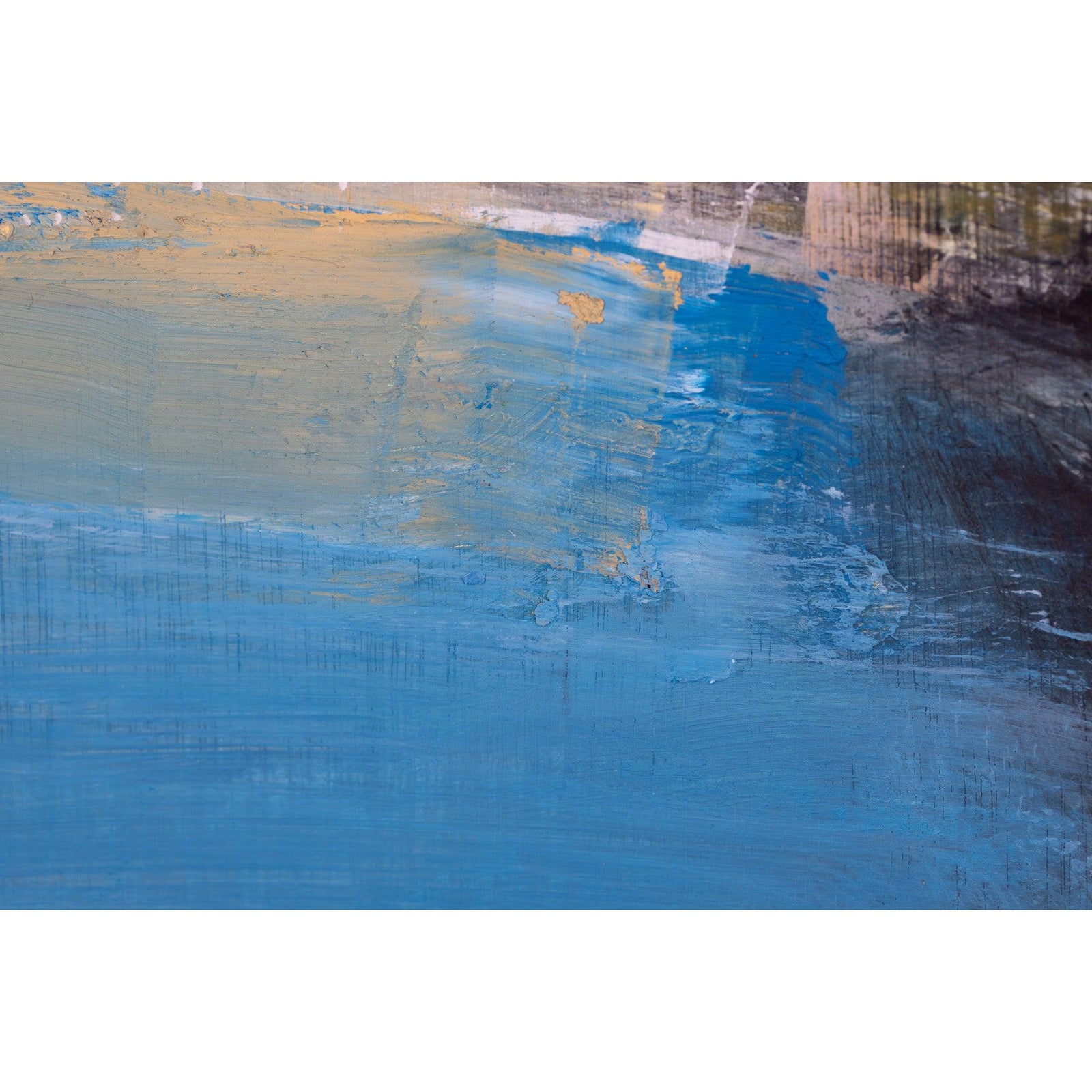 'Elevation' oil original by Justine Lois Thorpe, available at Padstow Gallery, Cornwall