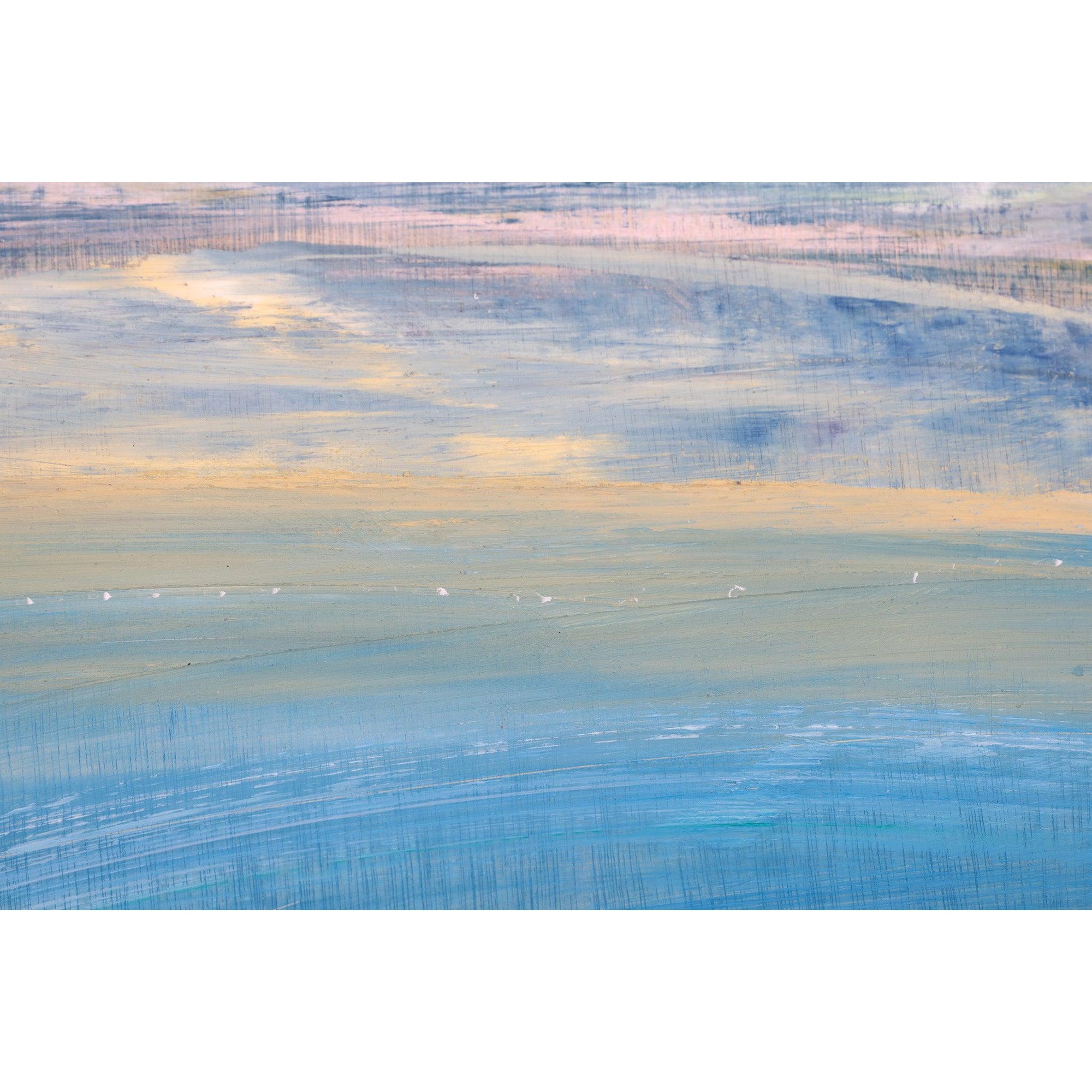 'Elevation' oil original by Justine Lois Thorpe, available at Padstow Gallery, Cornwall