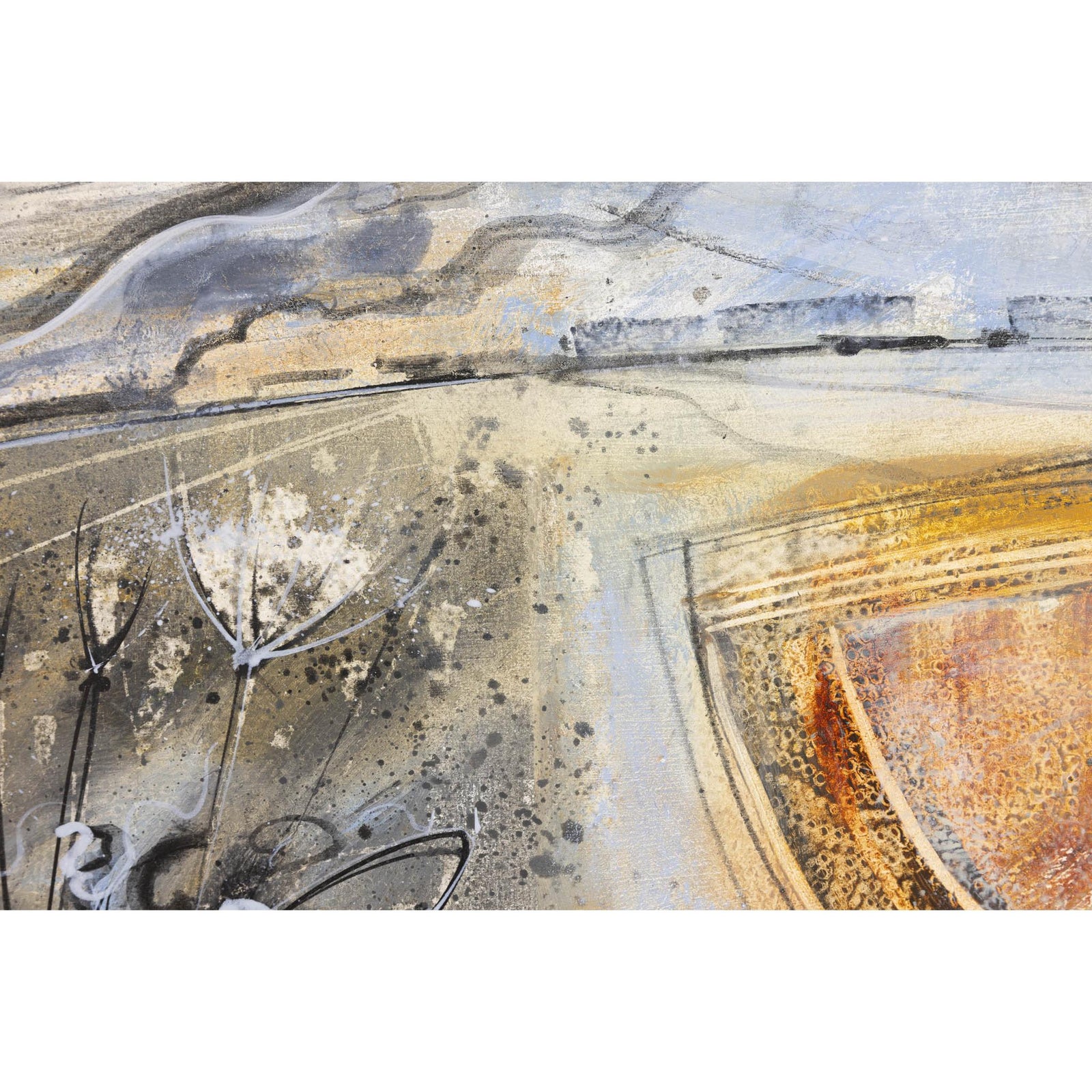 Sketching the Downs, oil on board, by Ruth Taylor, available at Padstow Gallery, Cornwall
