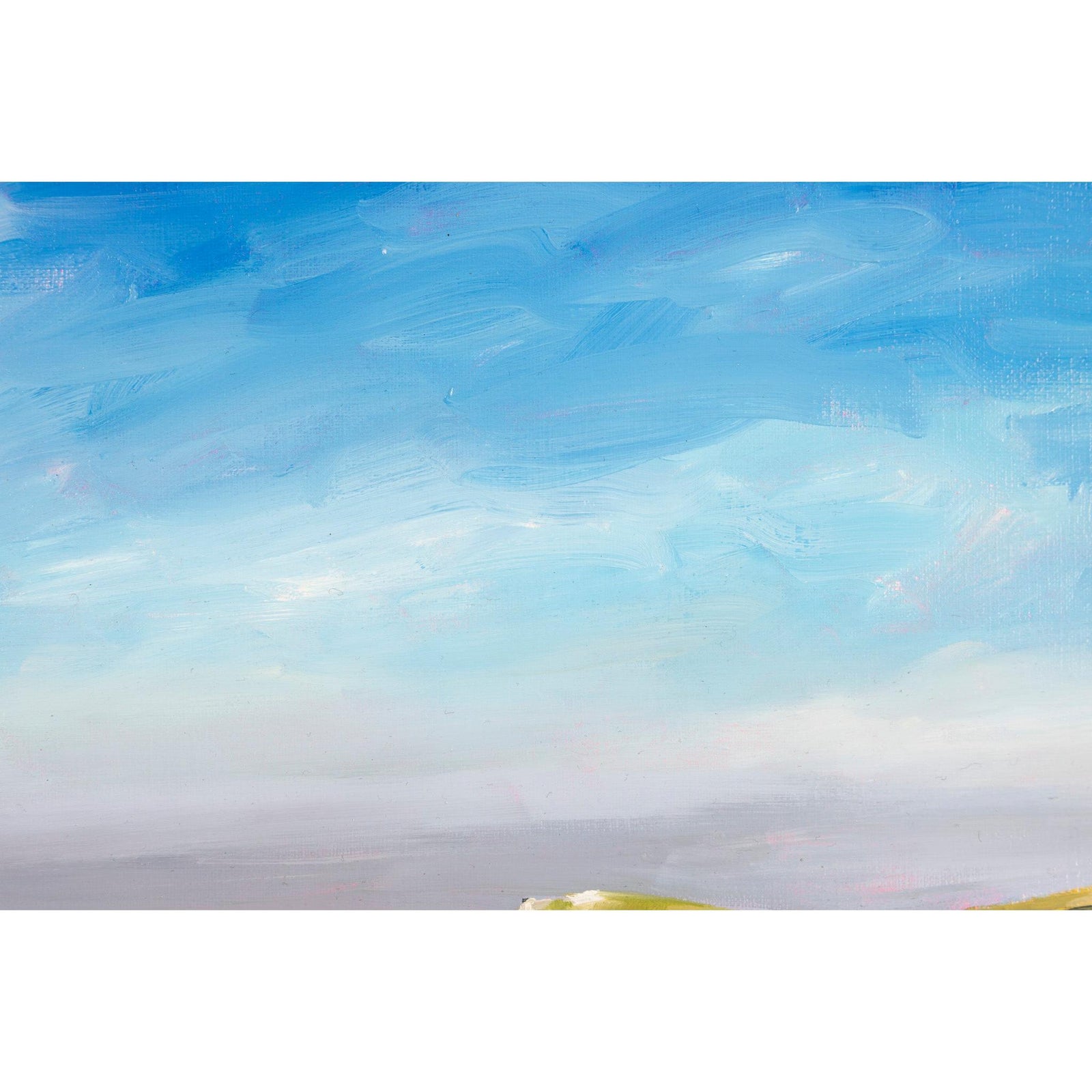 Constantine, acrylic on board, by Toby Ray, available at Padstow Gallery, Cornwall