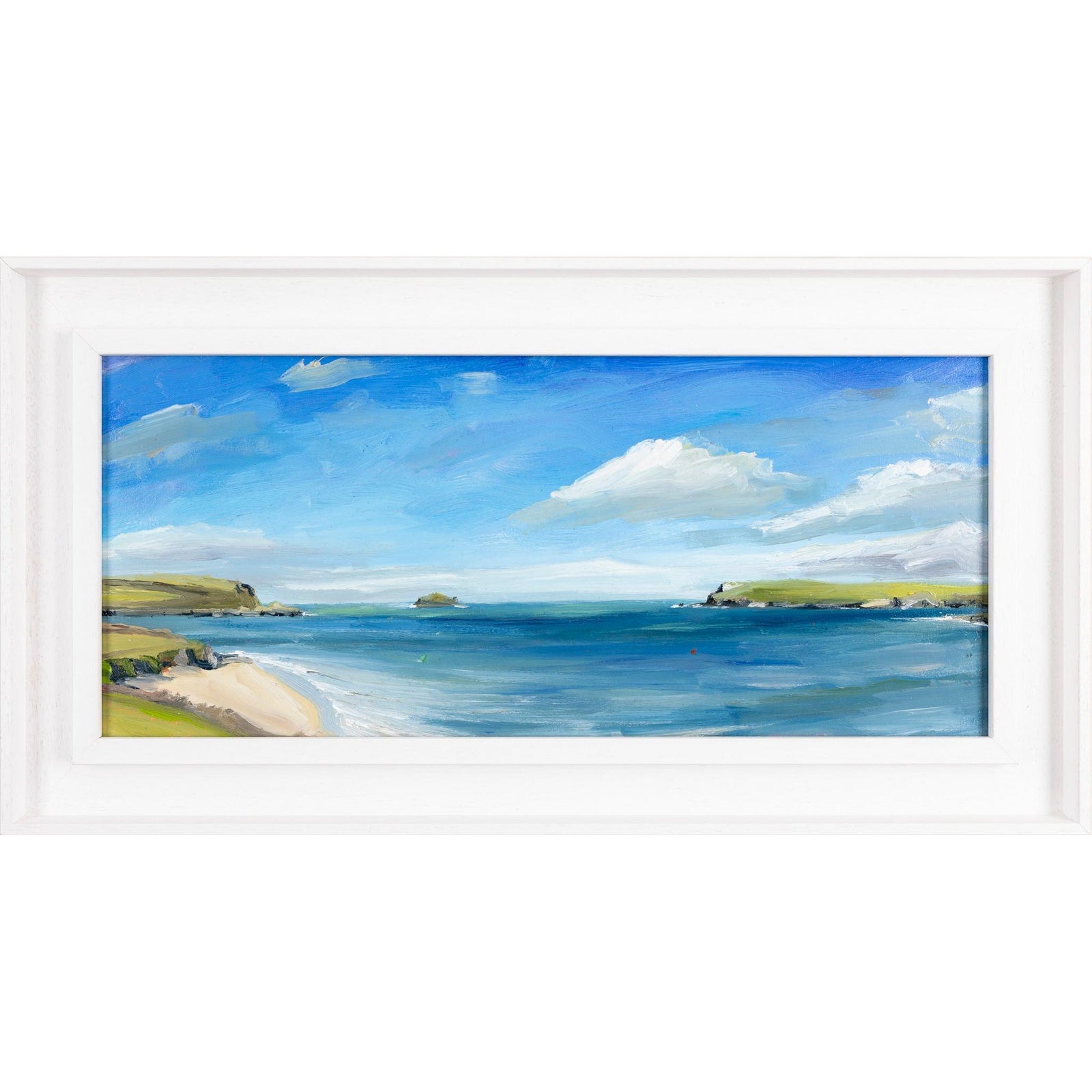 The Camel Mouth, acrylic on board, by Toby Ray, available at Padstow Gallery, Cornwall