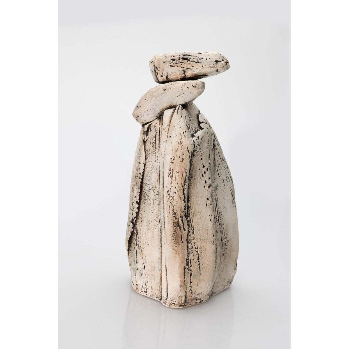 JS5 Boulder Stack by Jane Silk ceramics available at Padstow Gallery, Cornwall