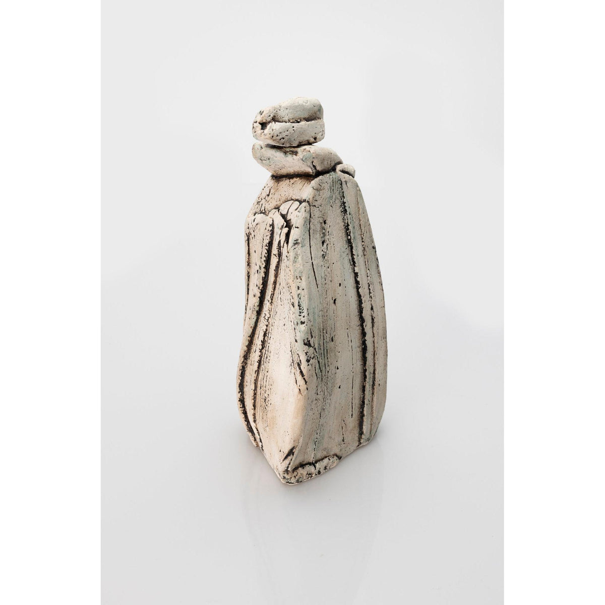 JS5 Boulder Stack by Jane Silk ceramics available at Padstow Gallery, Cornwall