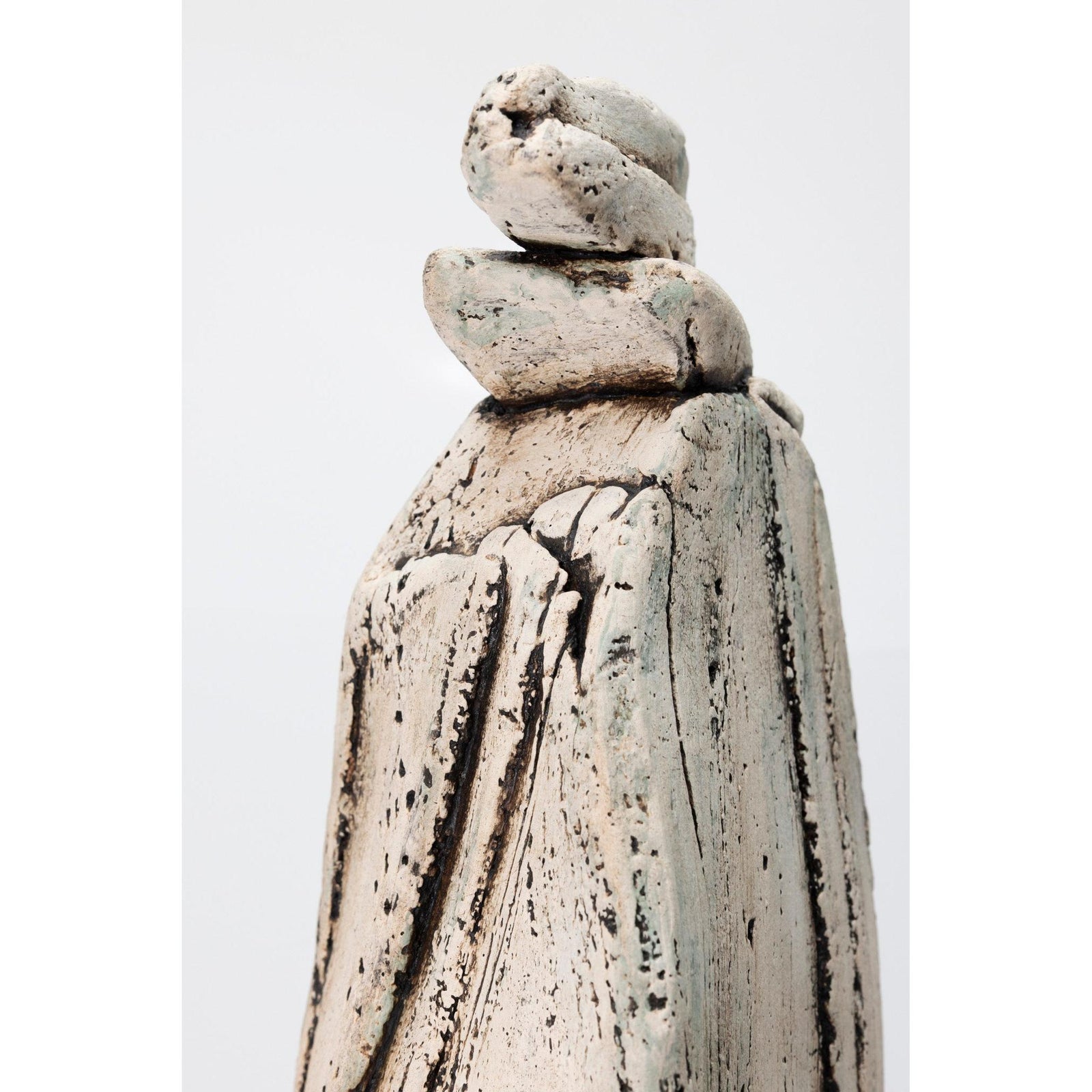 JS5 Boulder Stack by Jane Silk ceramics available at Padstow Gallery, Cornwall