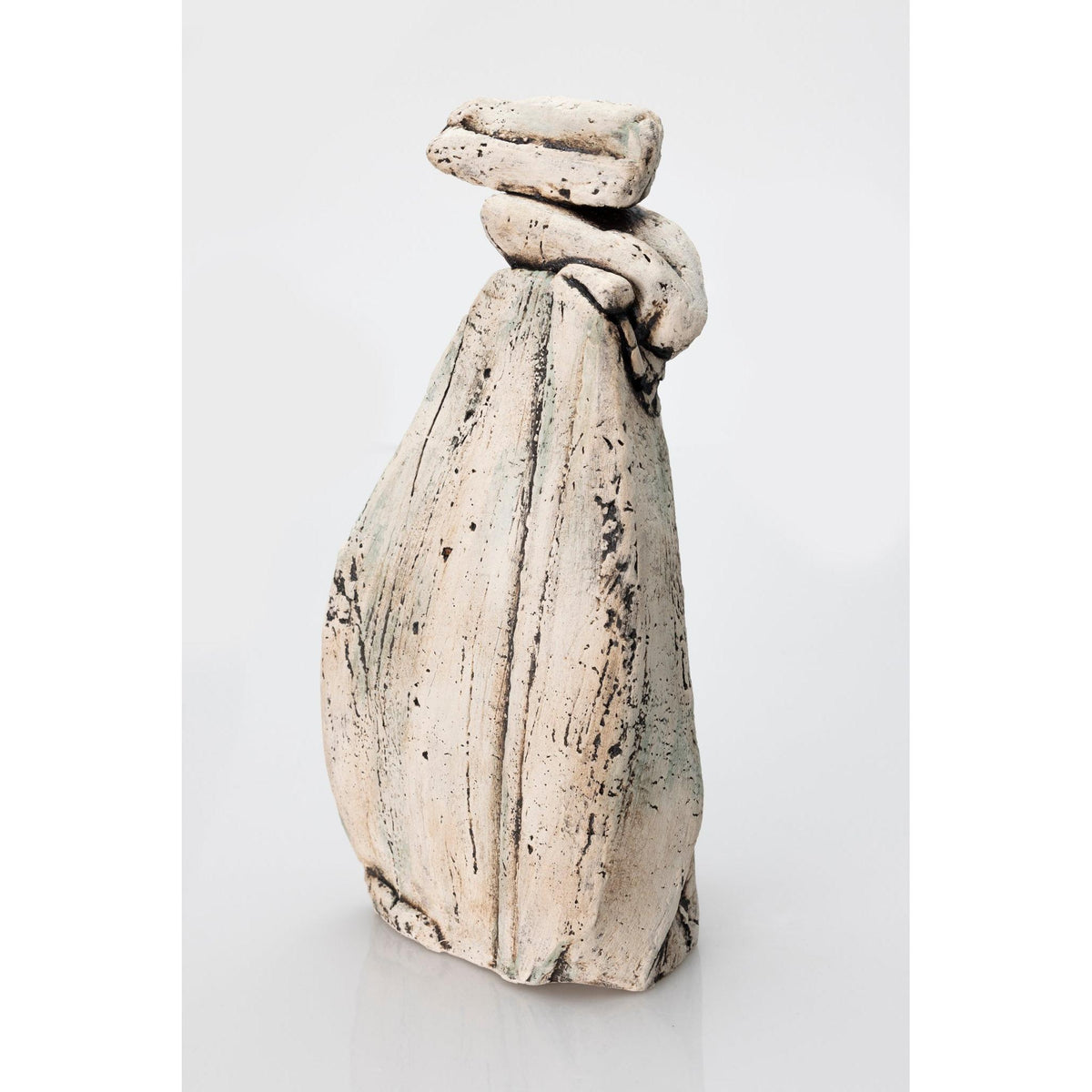 JS5 Boulder Stack by Jane Silk ceramics available at Padstow Gallery, Cornwall