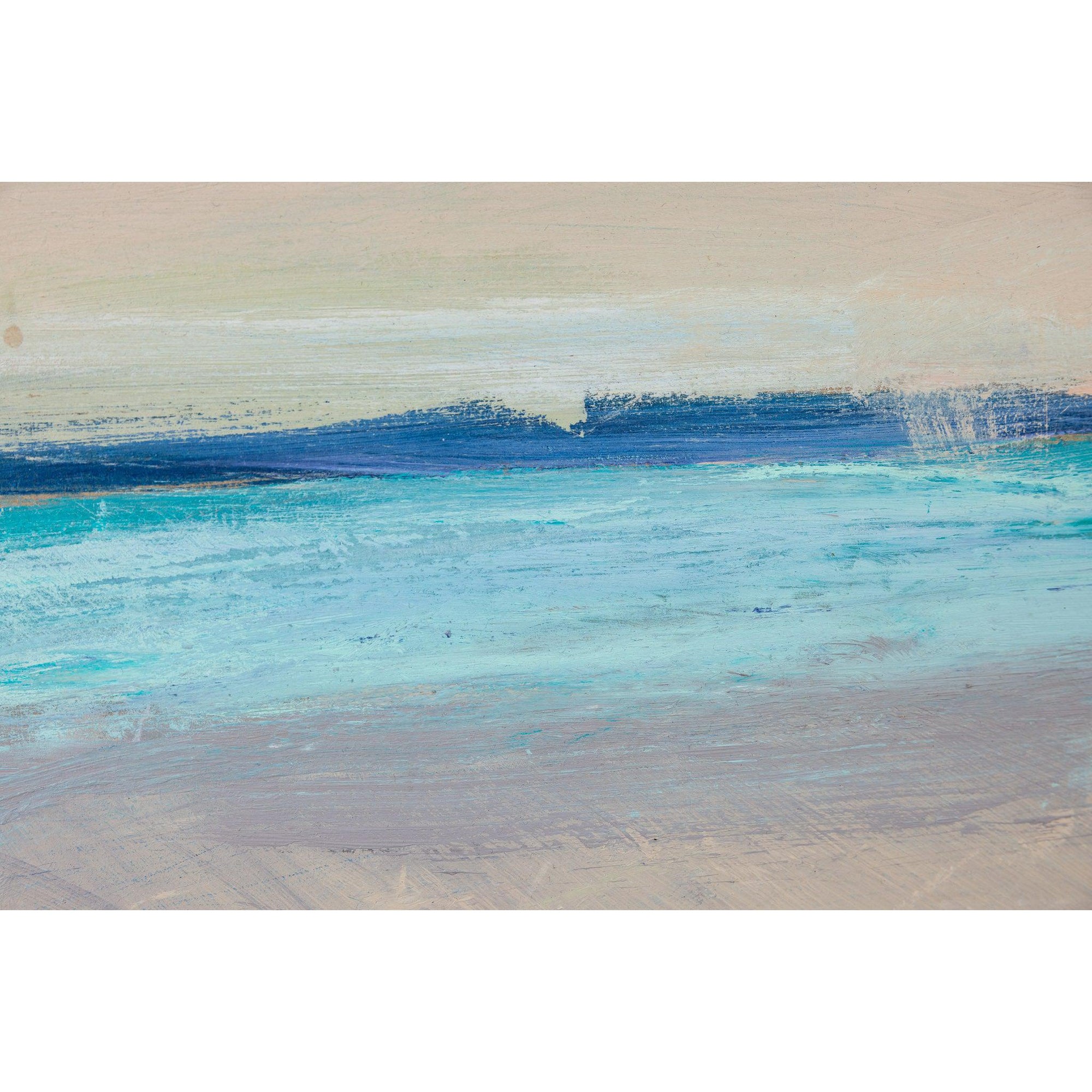 'Summer Glow' mixed media framed original by Alex Yarlett, available at Padstow Gallery, Cornwall