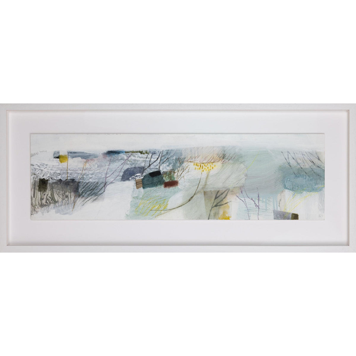 Highland 3, mixed media by Karen Birchwood, available from Padstow Gallery, Cornwall
