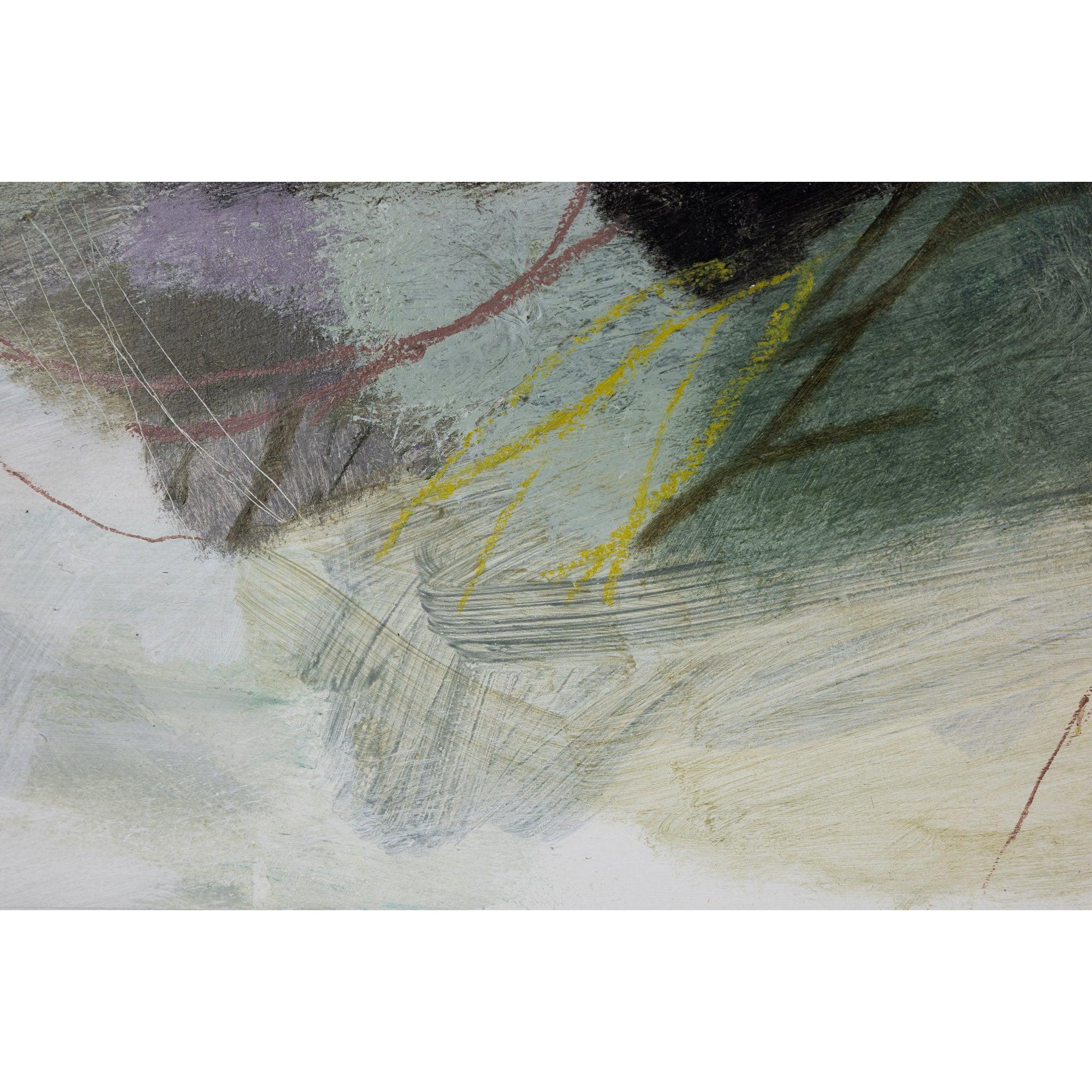 Shifting Colours 2, mixed media by Karen Birchwood, available from Padstow Gallery, Cornwall