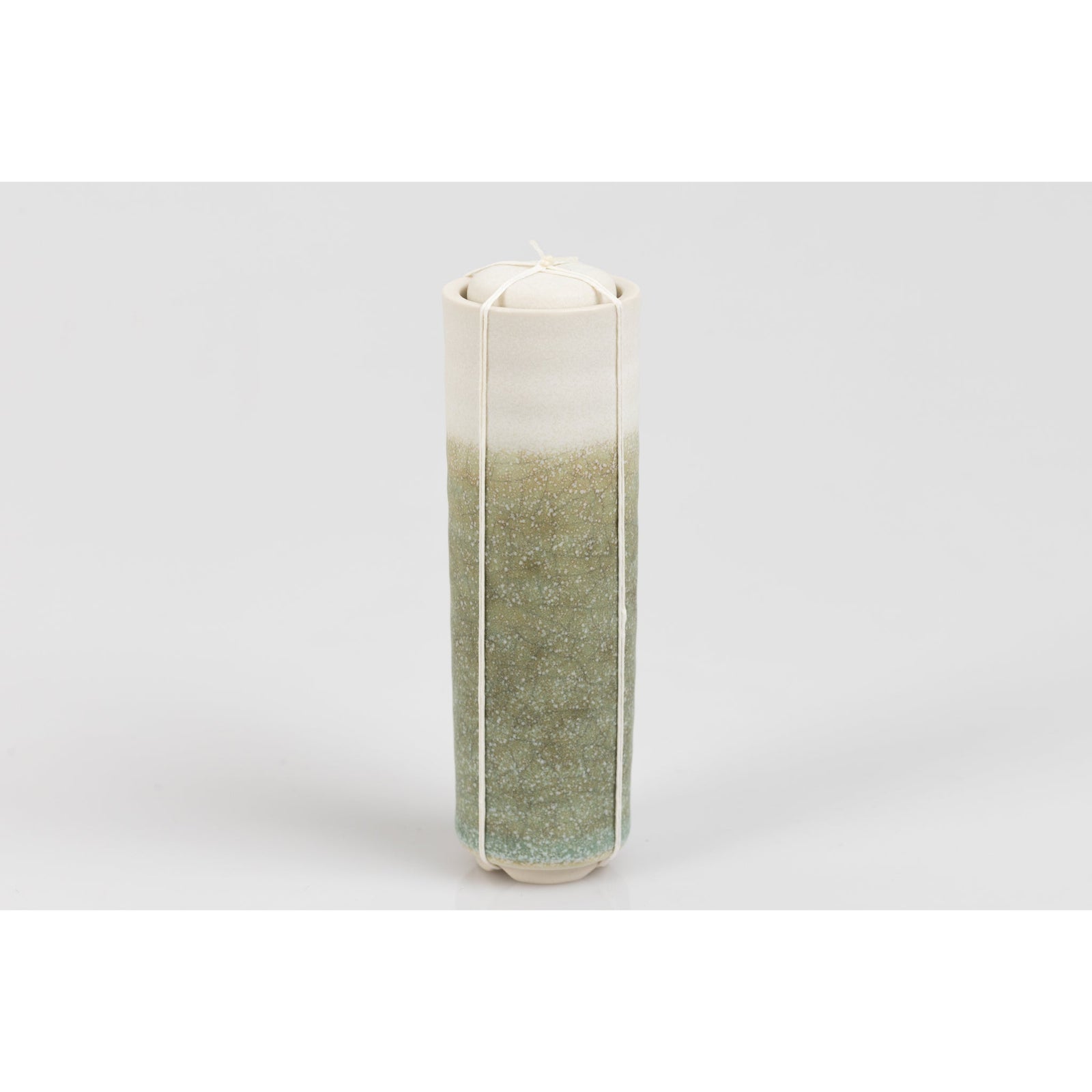 KSJ3 Bound Stoneware Container by Kate Schuricht, available at Padstow Gallery, Cornwall