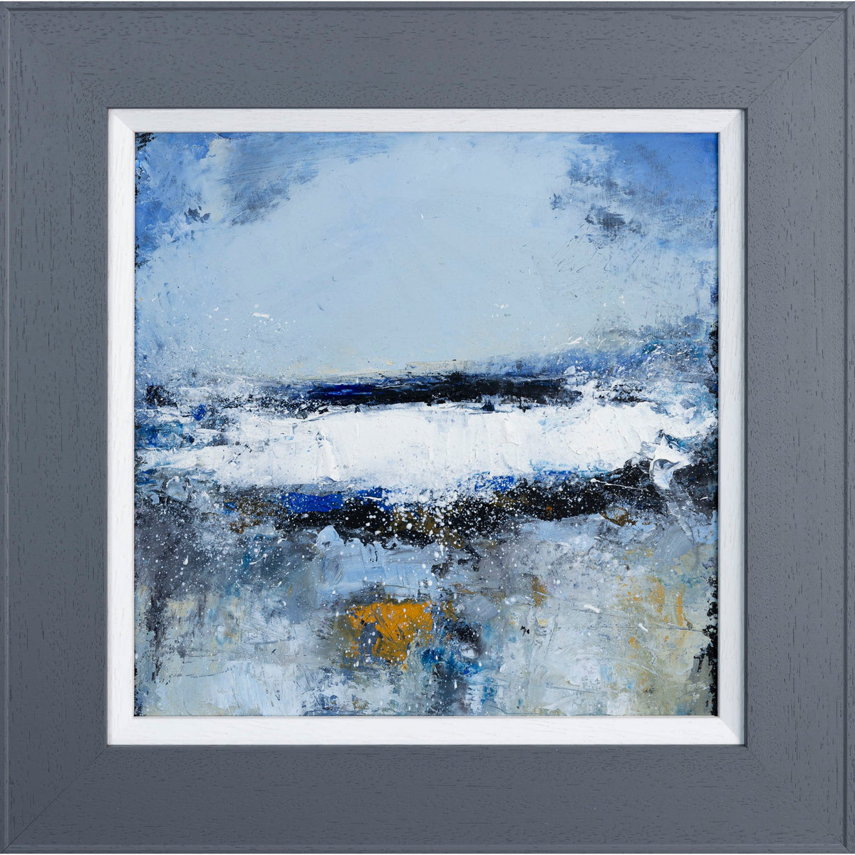 Autumn Storm, Trevone an oil original by Ian Rawnsley, available at Padstow Gallery, Cornwall