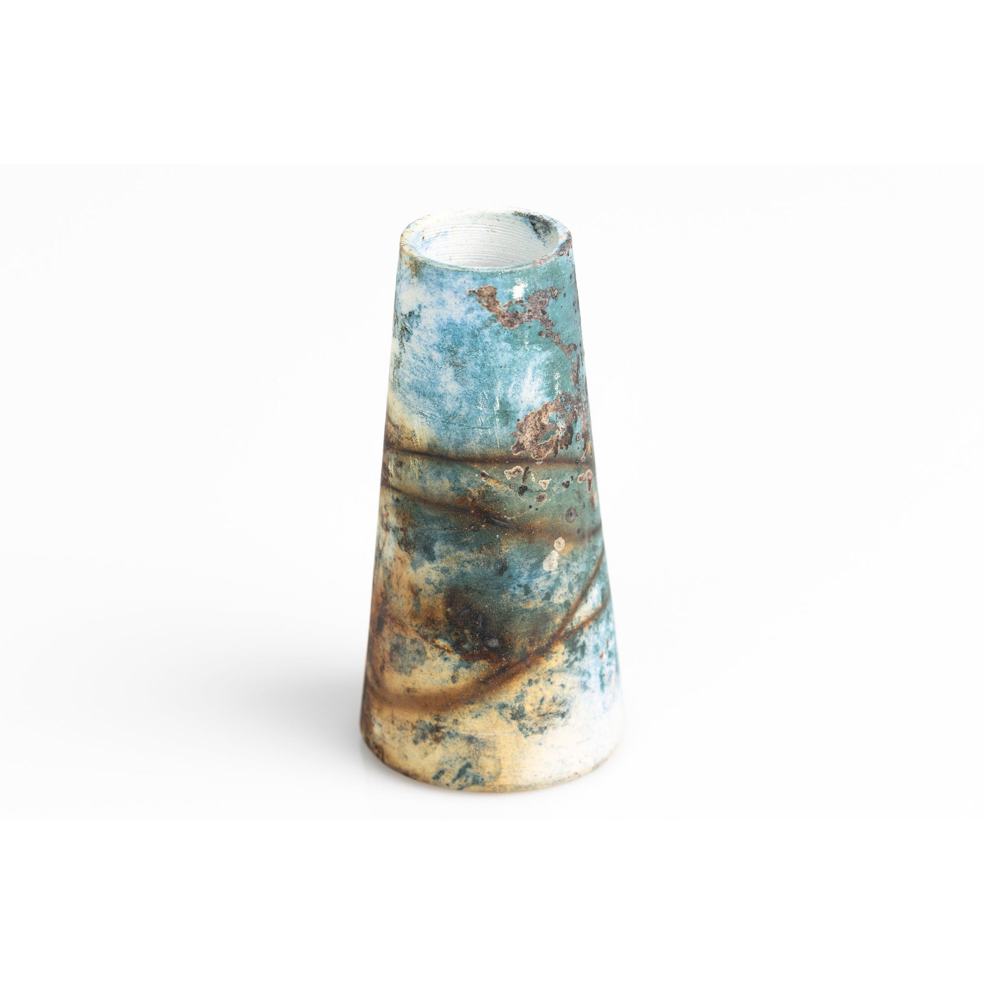 GC12 Chimney Vase by Gail Cooper, available at Padstow Gallery, Cornwall