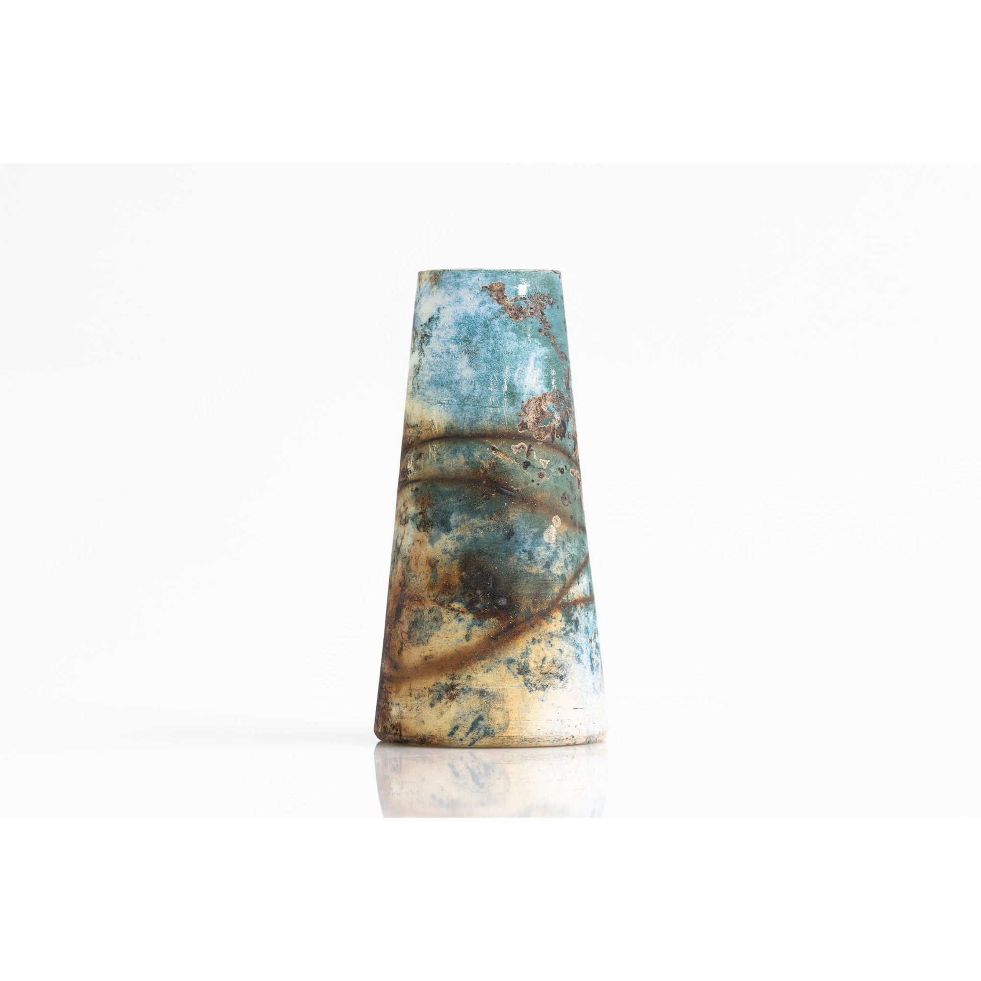 GC12 Chimney Vase by Gail Cooper, available at Padstow Gallery, Cornwall