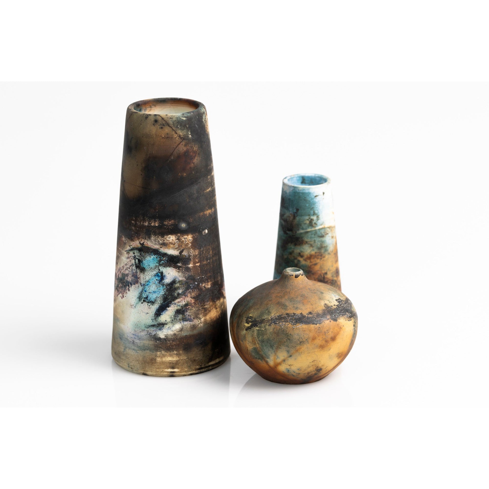 GC12 Chimney Vase by Gail Cooper, available at Padstow Gallery, Cornwall