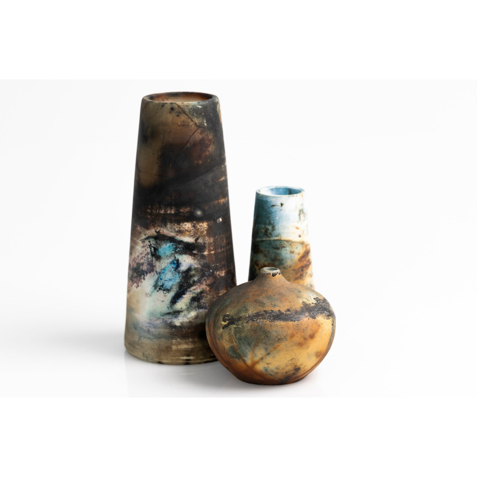 GC11 Chimney Vase by Gail Cooper, available at Padstow Gallery, Cornwall