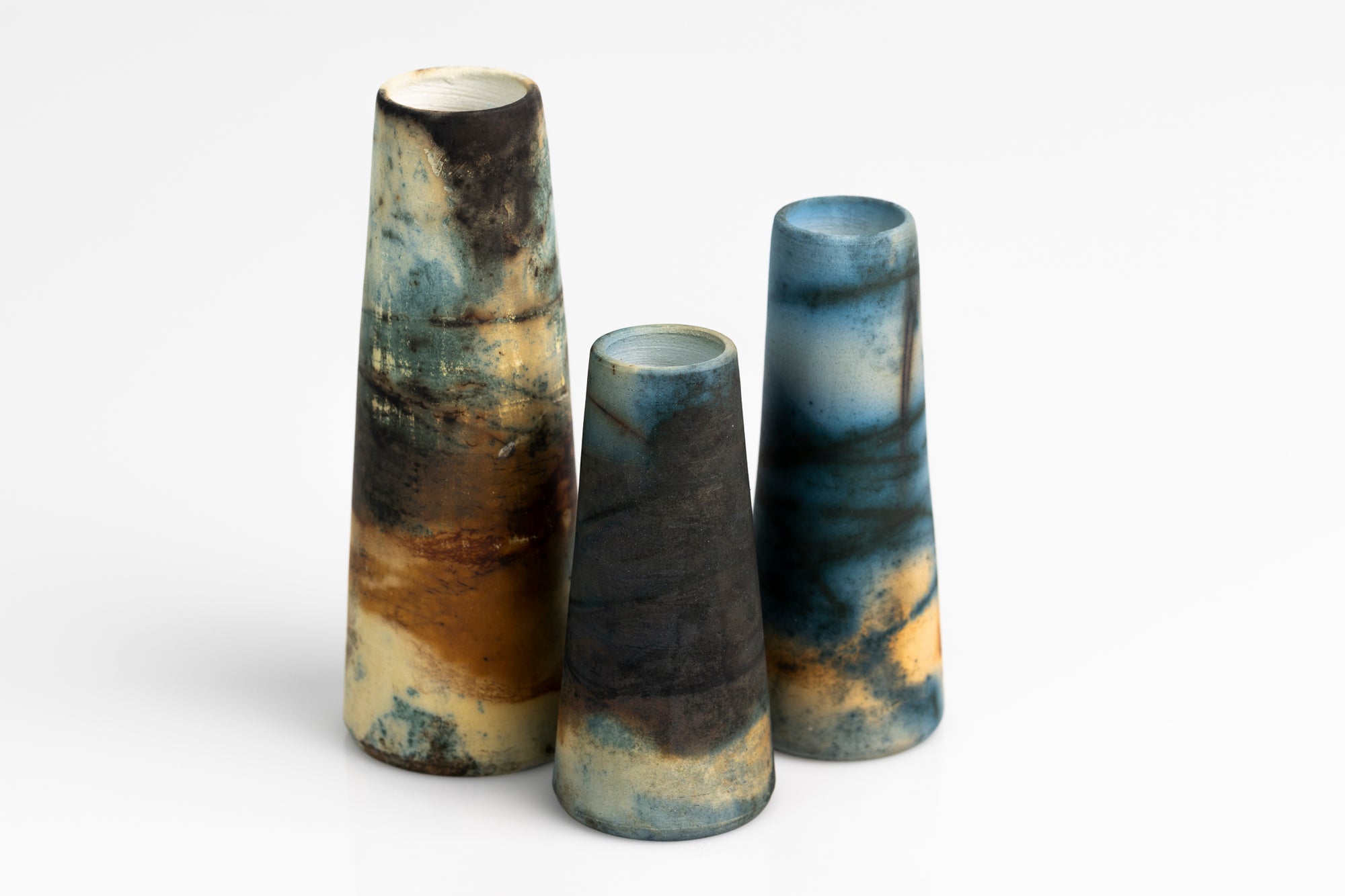 GC14 Chimney Vase by Gail Cooper, available at Padstow Gallery, Cornwall