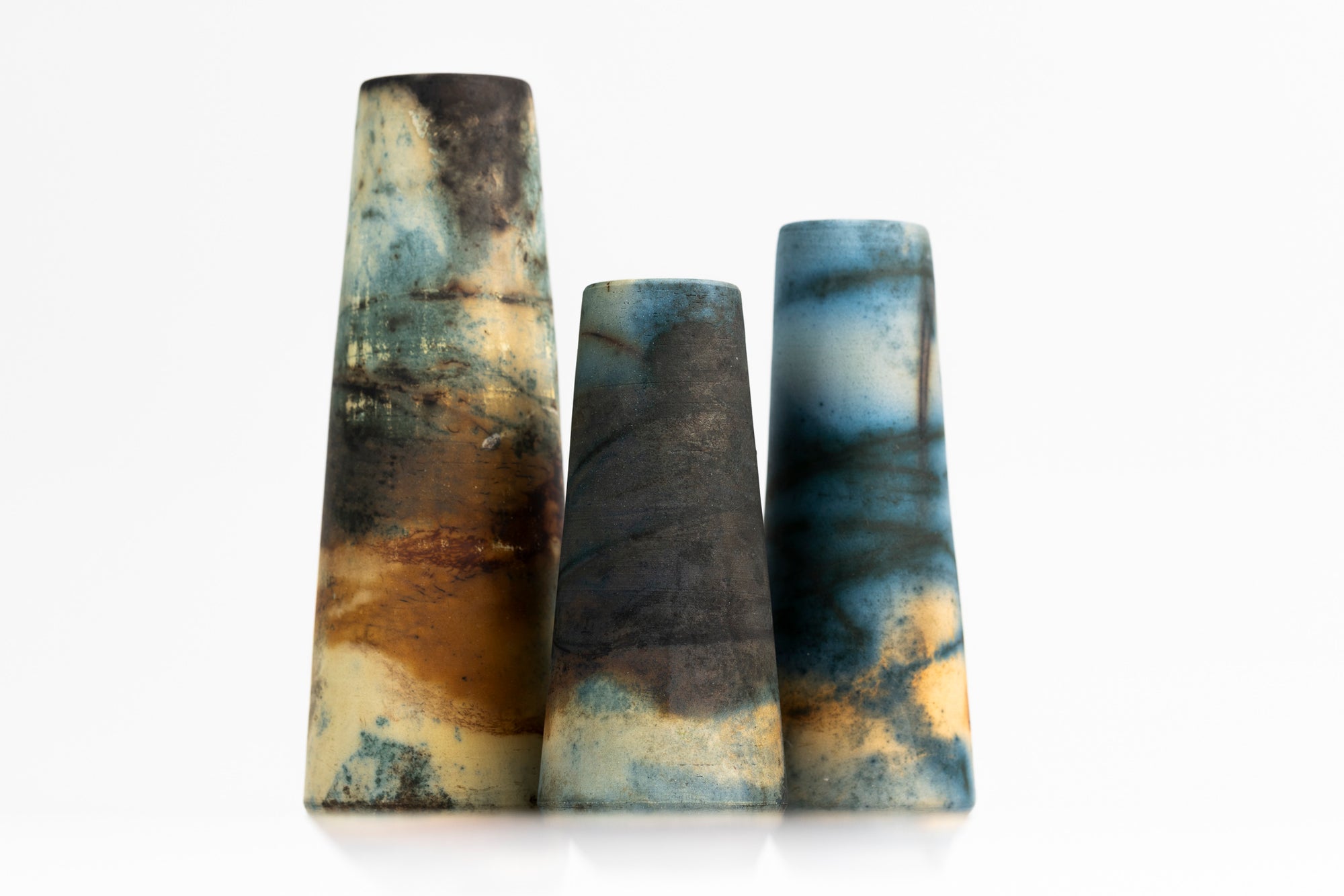 GC14 Chimney Vase by Gail Cooper, available at Padstow Gallery, Cornwall