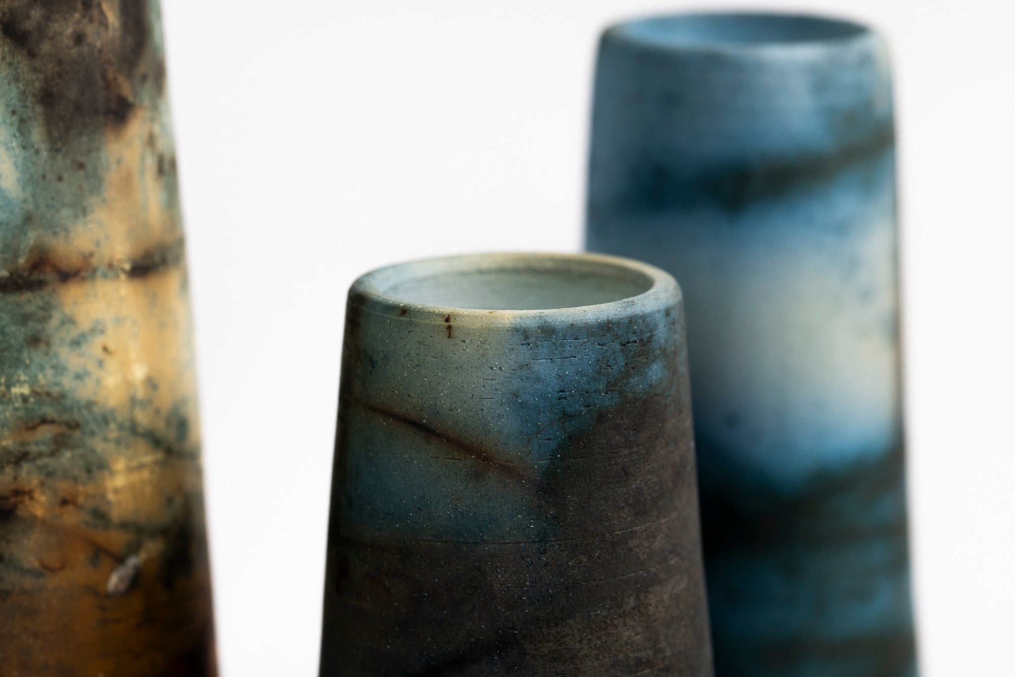 GC15 Chimney Vase by Gail Cooper, available at Padstow Gallery, Cornwall