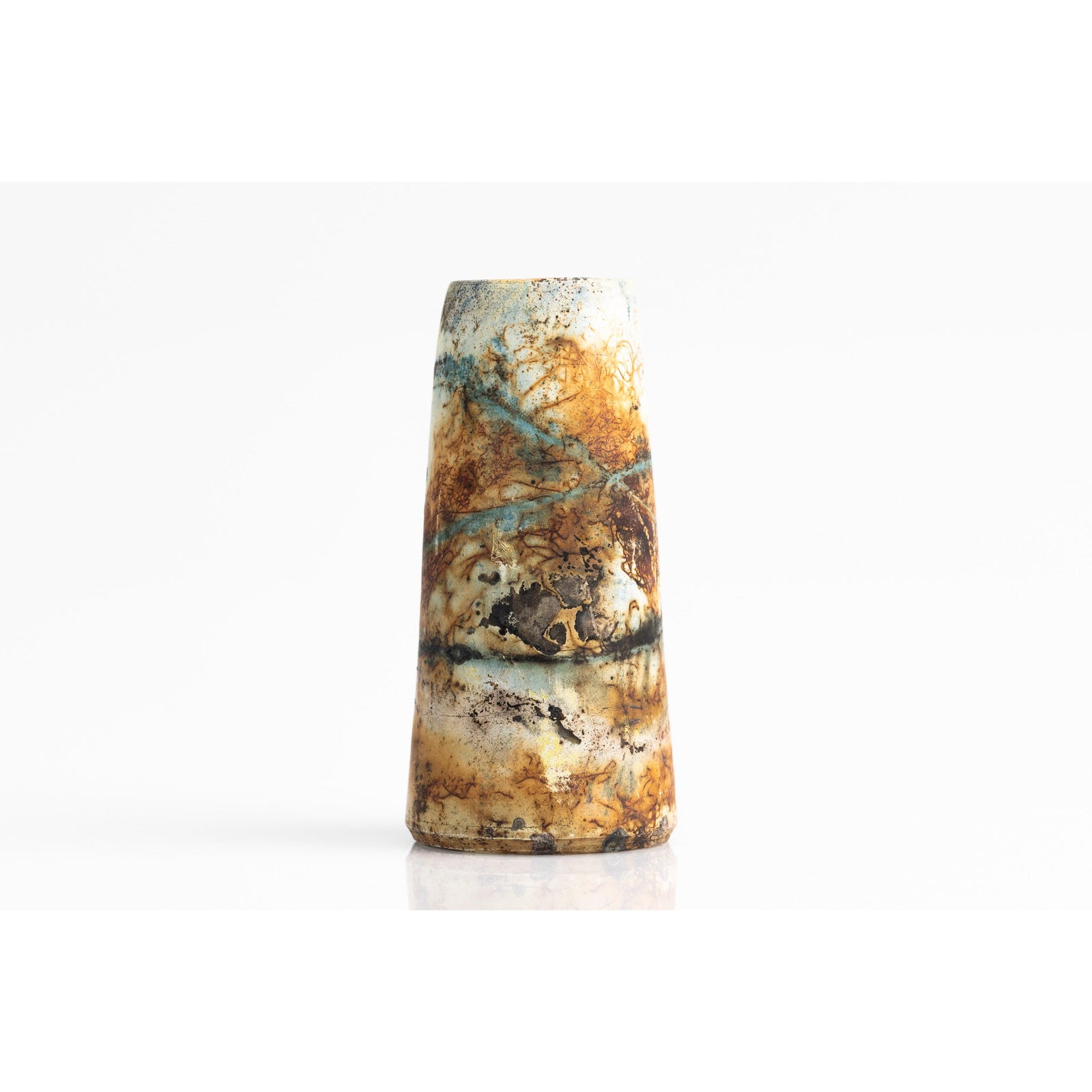 GC17 Chimney Vase by Gail Cooper, available at Padstow Gallery, Cornwall