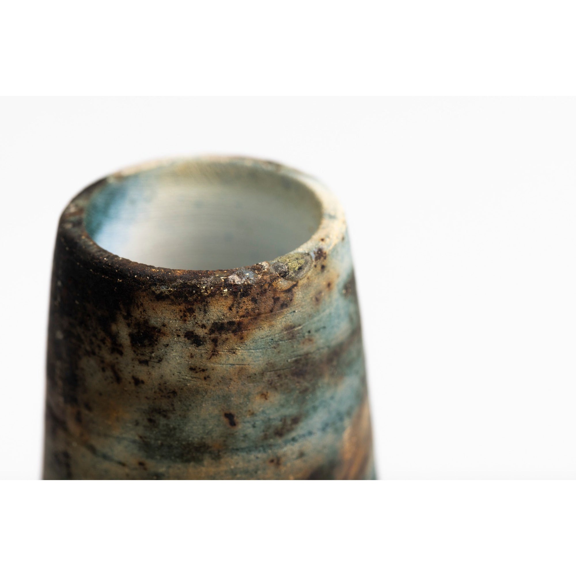 GC18 Chimney Vase by Gail Cooper, available at Padstow Gallery, Cornwall