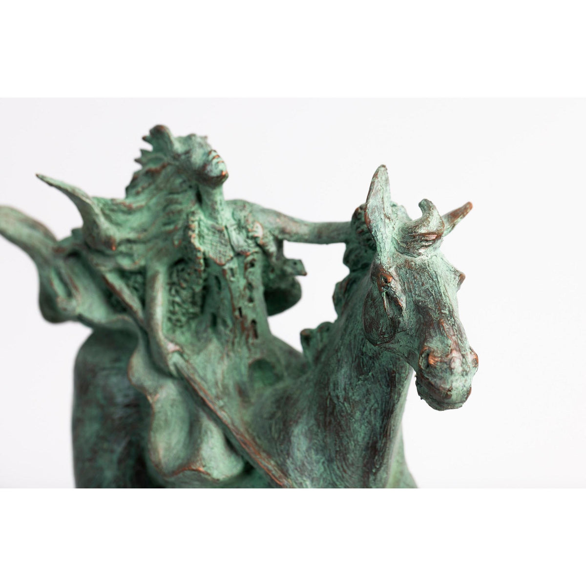 The Infinite Shepherdess, limited edition bronze resin sculpture by Sophie Howard, available at Padstow Gallery, Cornwall