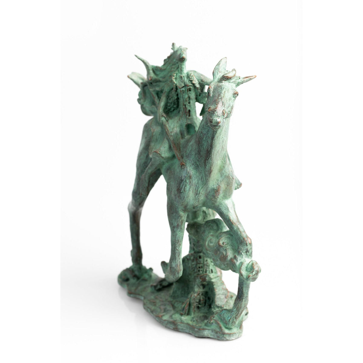 The Infinite Shepherdess, limited edition bronze resin sculpture by Sophie Howard, available at Padstow Gallery, Cornwall