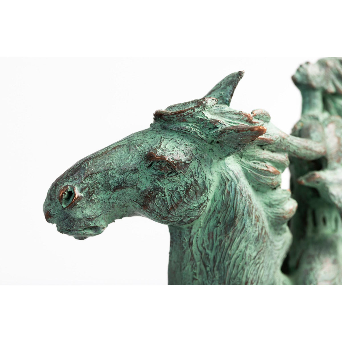 The Infinite Shepherdess, limited edition bronze resin sculpture by Sophie Howard, available at Padstow Gallery, Cornwall
