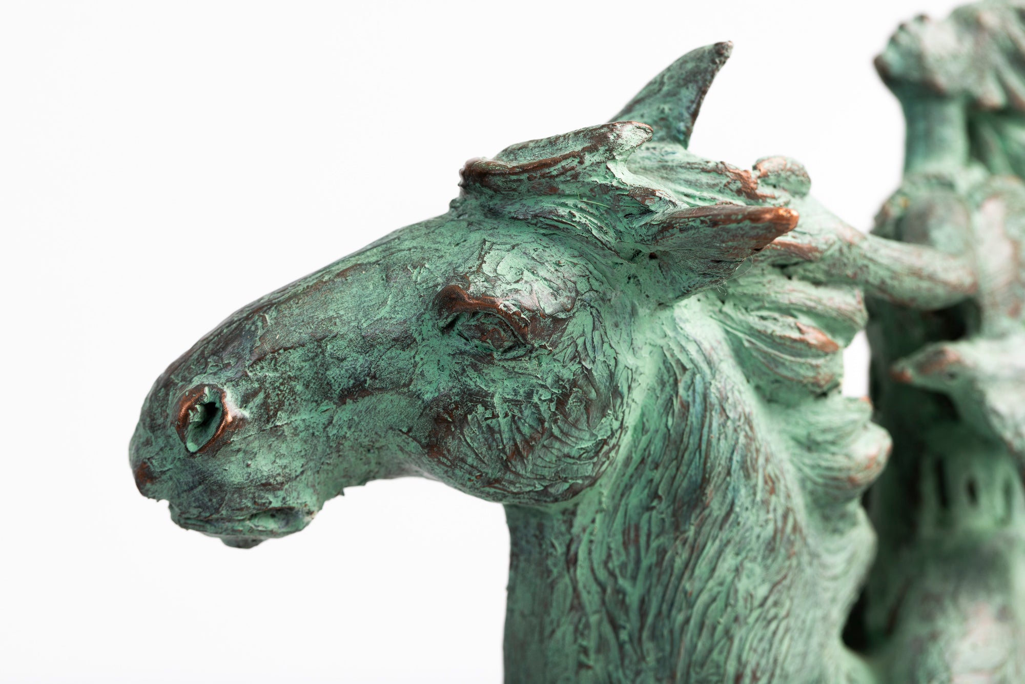 The Infinite Shepherdess, limited edition bronze resin sculpture by Sophie Howard, available at Padstow Gallery, Cornwall