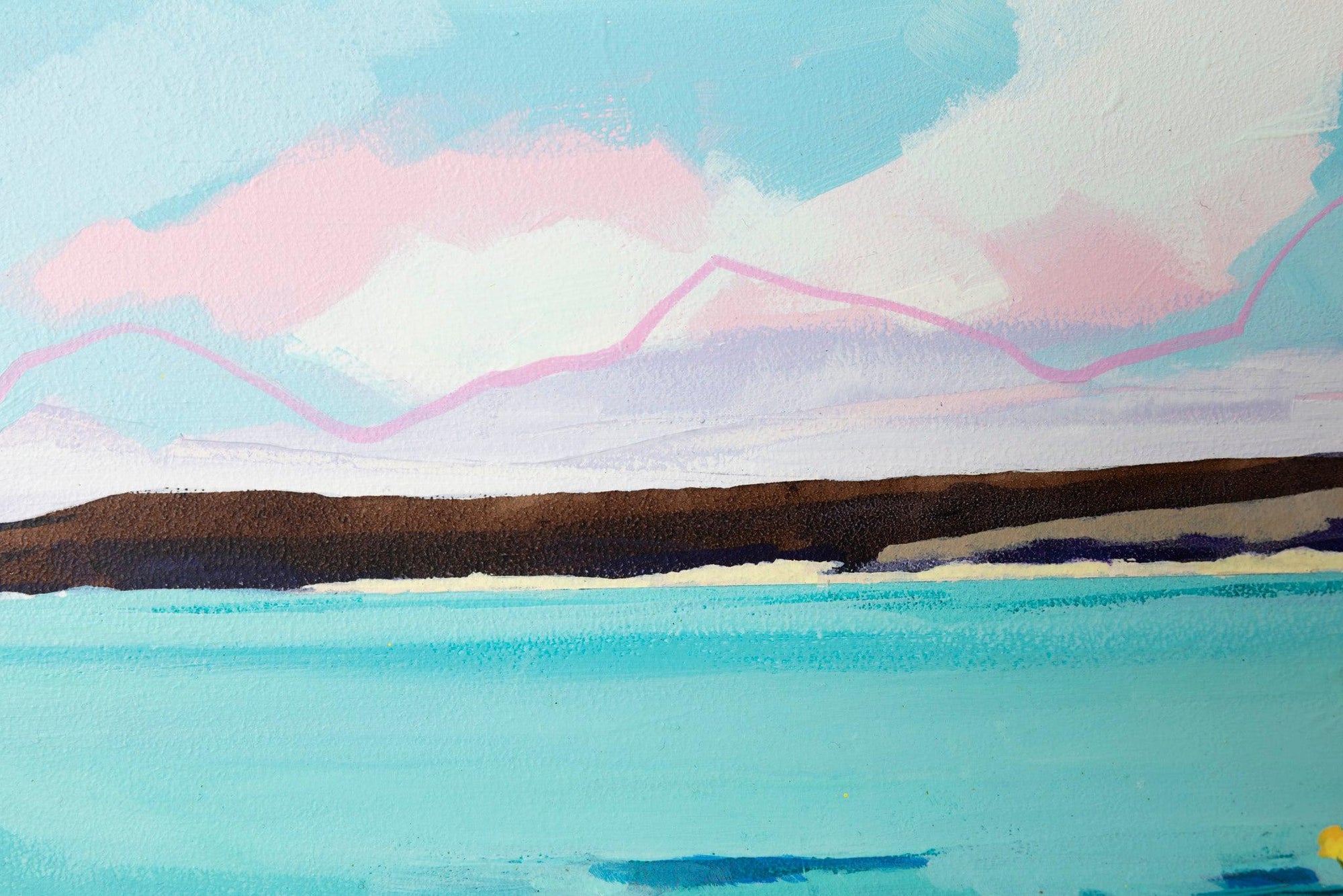 Daymer Bay, by Lucy Davies, available at Padstow Gallery, Cornwall