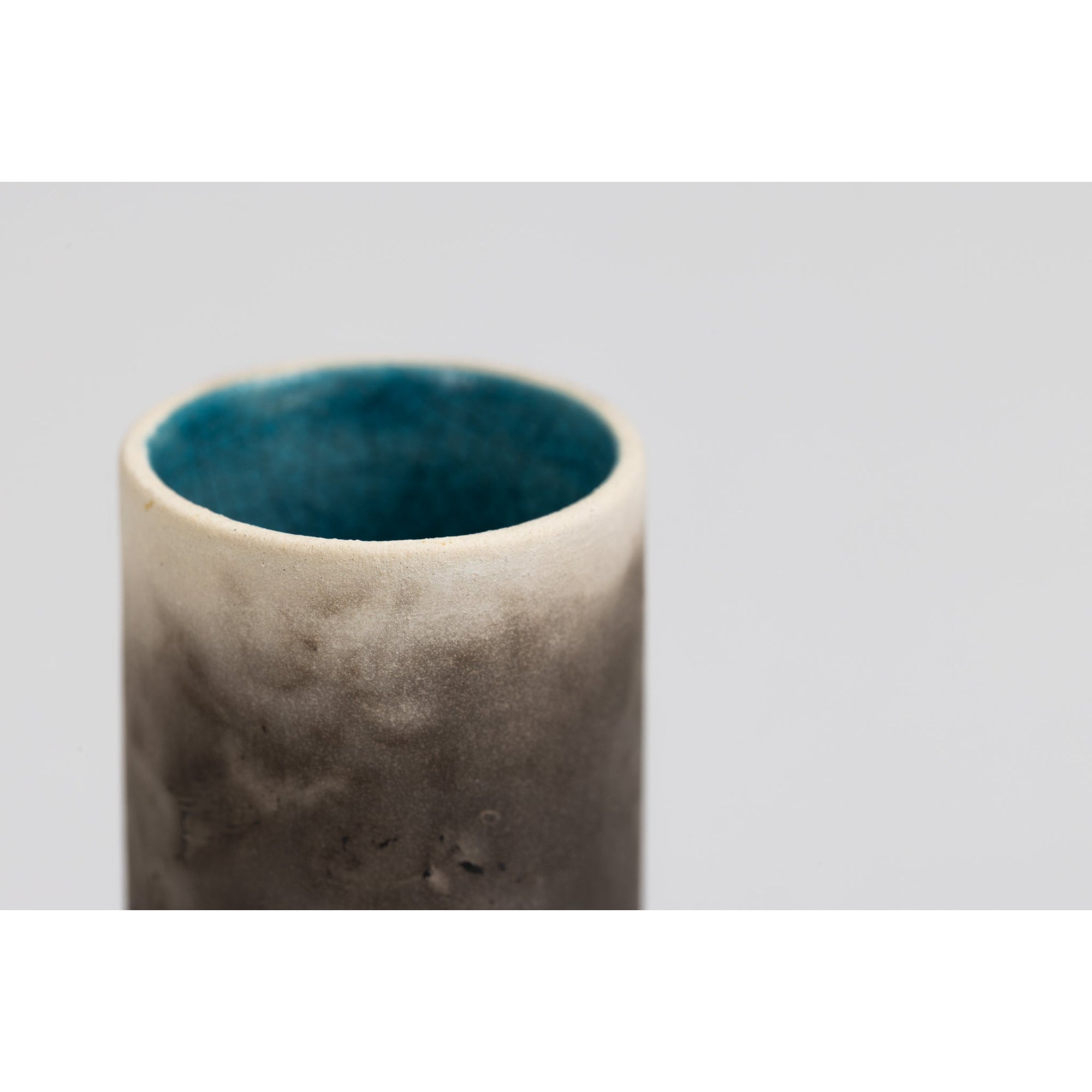 KSZ1 Raku Vessel by Kate Schuricht, available at Padstow Gallery, Cornwall