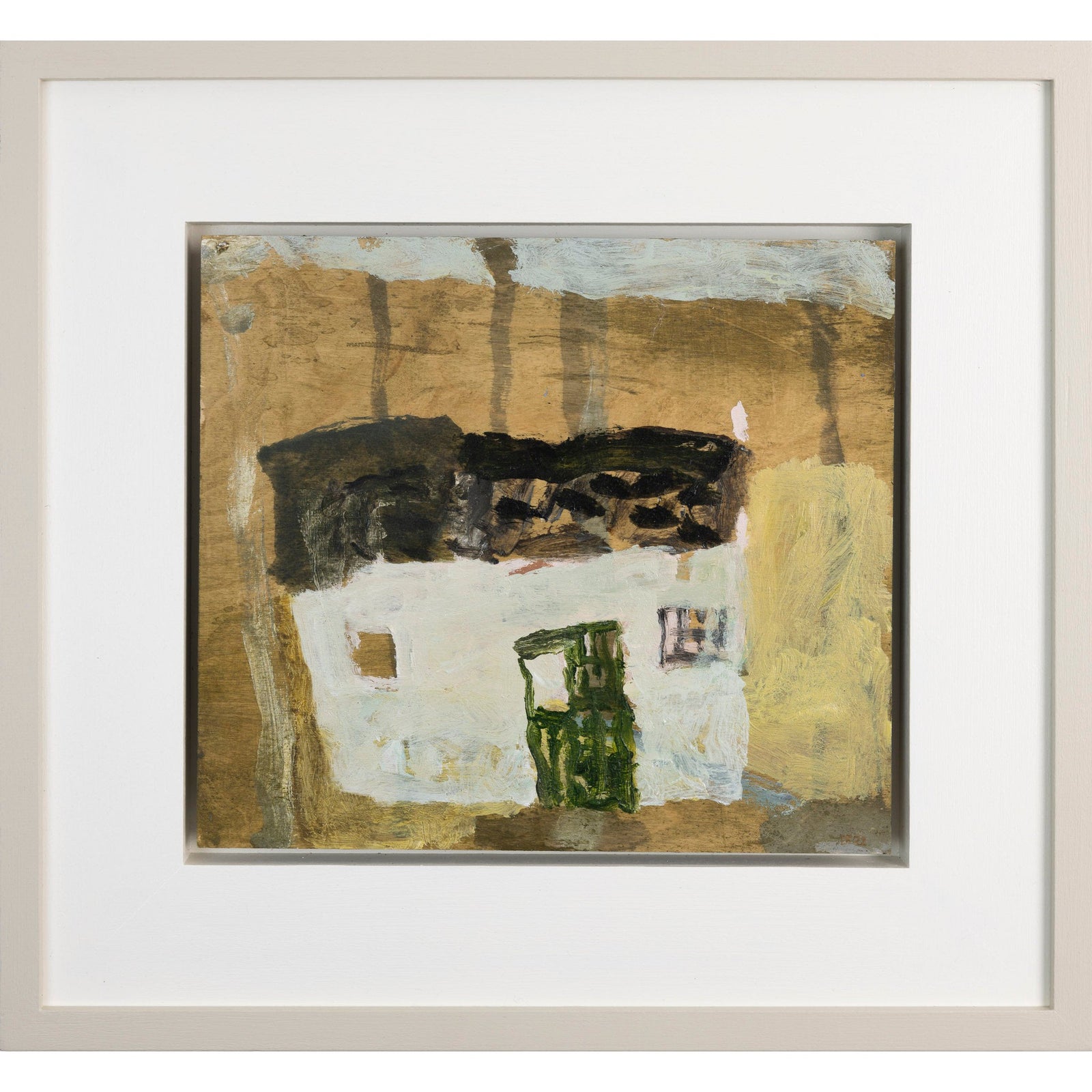 Detached Cottage mixed media original by David Pearce, available at Padstow Gallery, Cornwall