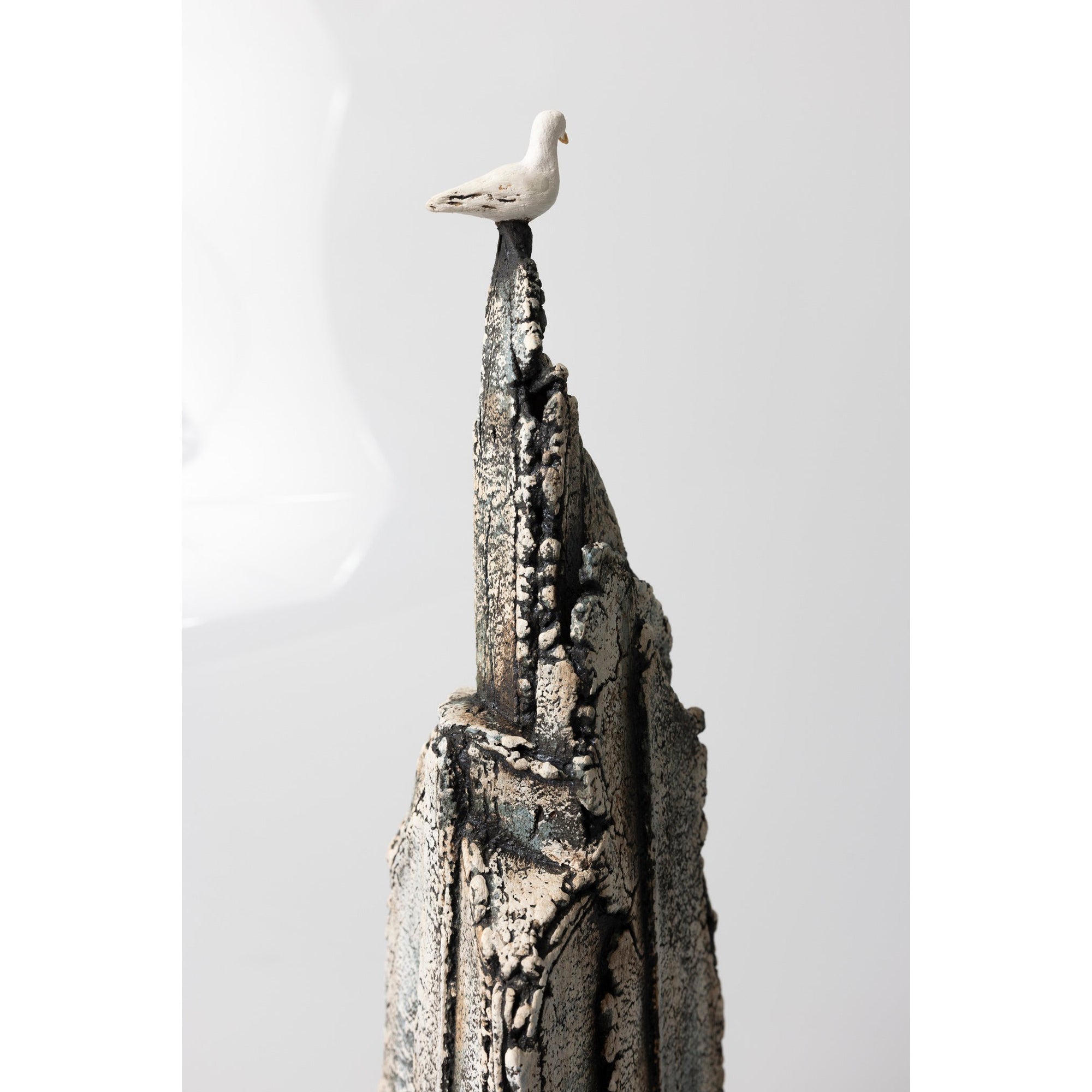 JS5 Gull Rock by Jane Silk ceramics available at Padstow Gallery, Cornwall