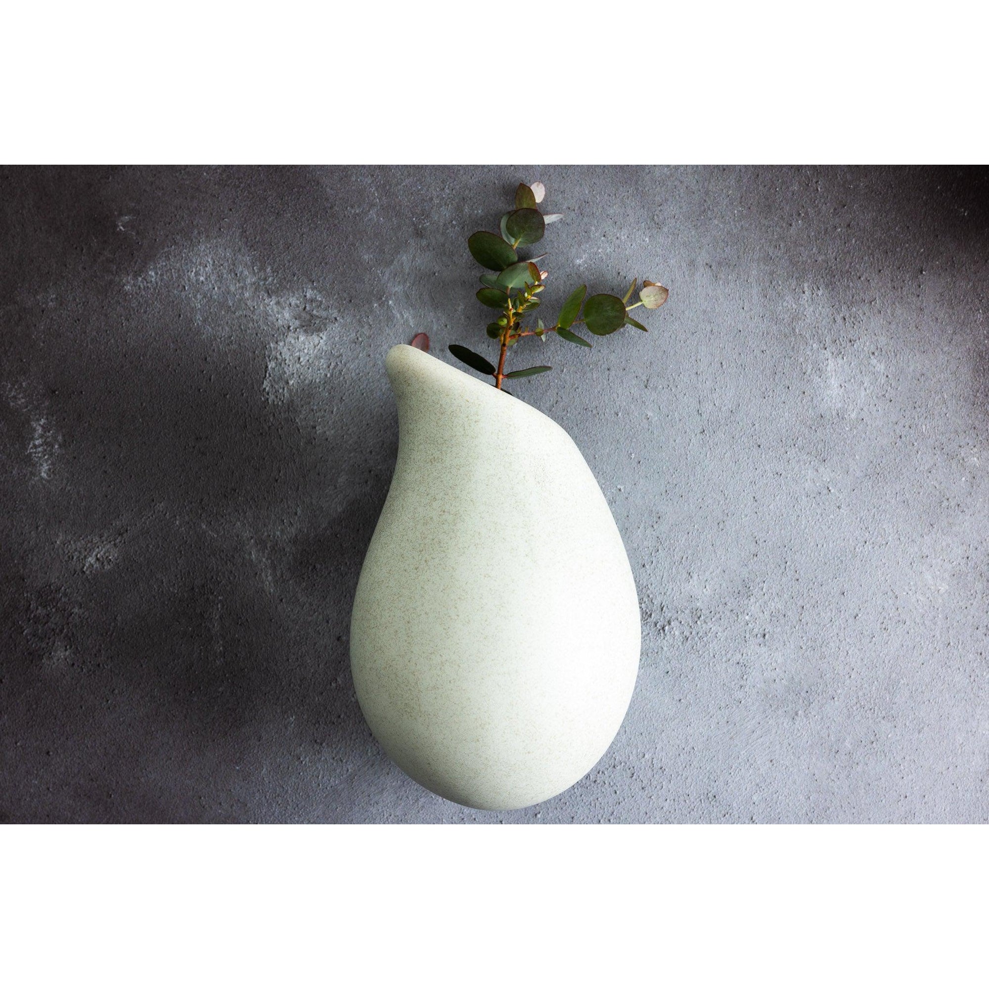 KSR5 Droplet Wall Vase by Kate Schuricht, available at Padstow Gallery, Cornwall