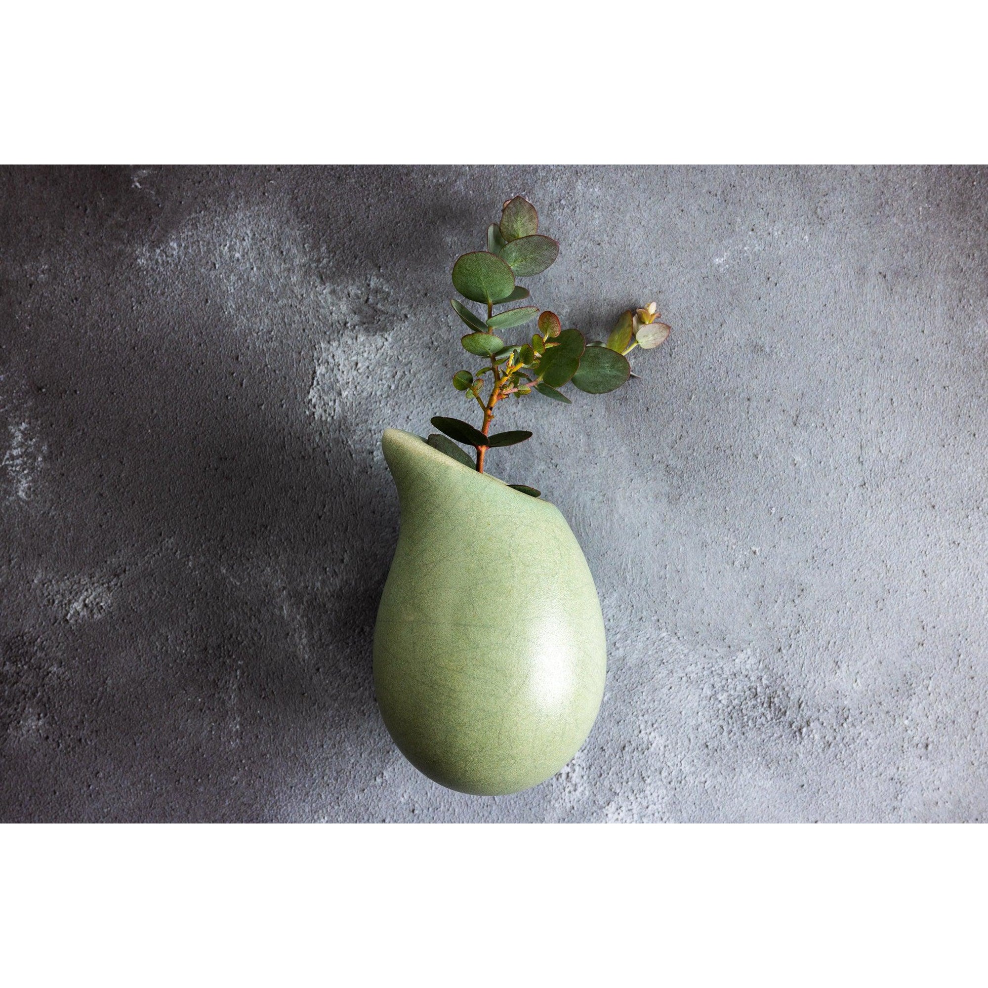 KSR1 Droplet Wall Vase by Kate Schuricht, available at Padstow Gallery, Cornwall