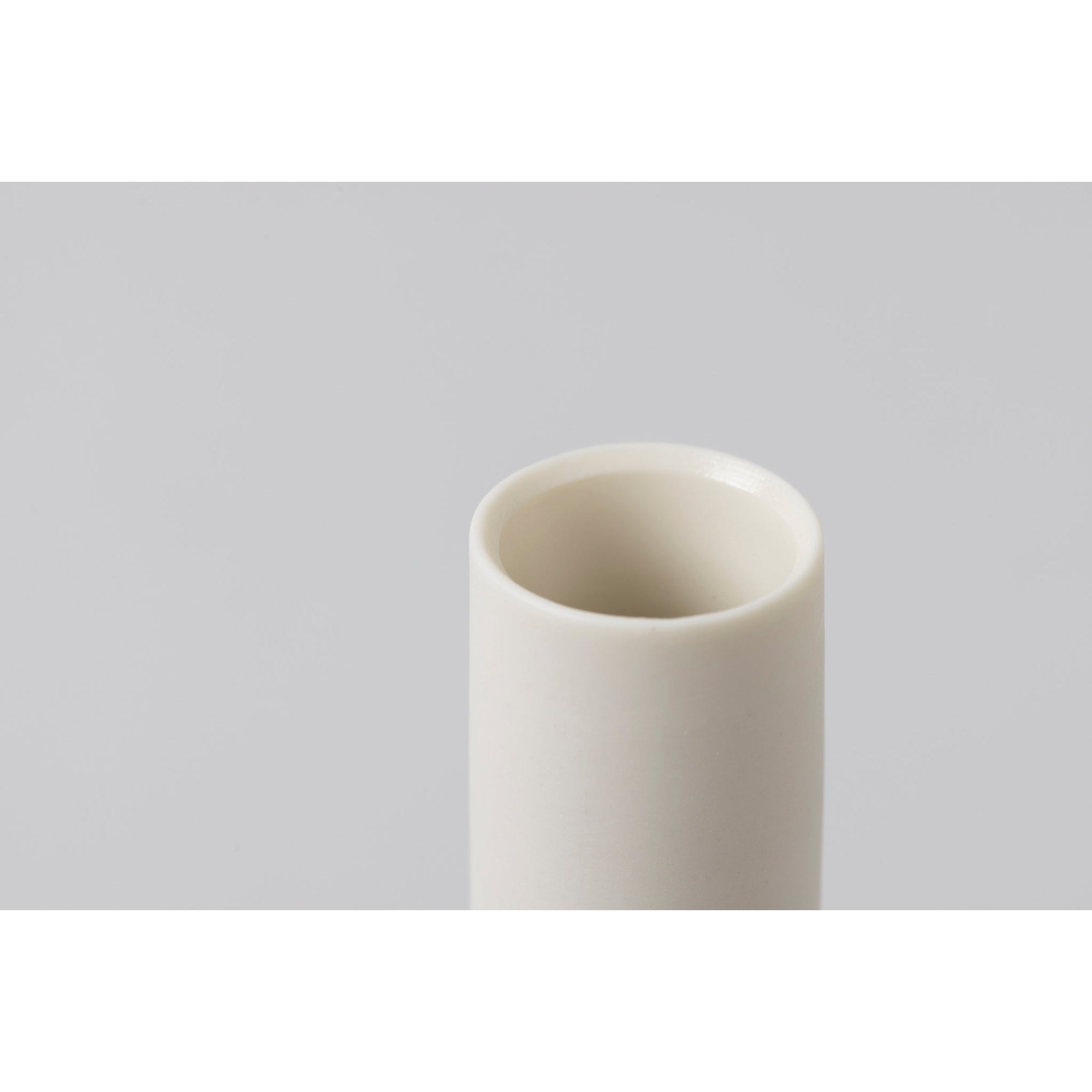 PG01 Stem Vase, porcelain by Ali Tomlin ceramics, available at Padstow Gallery, Cornwall