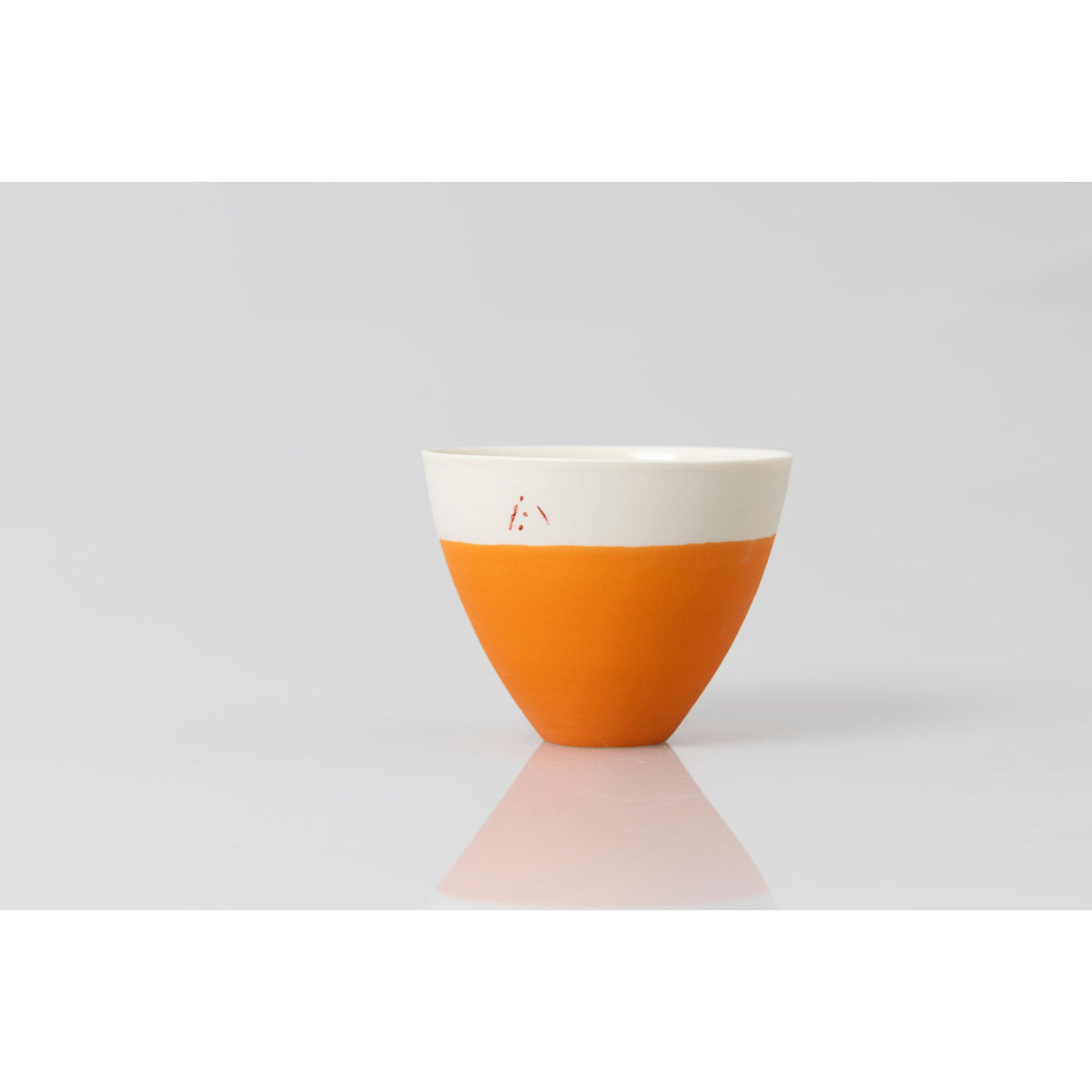 PG10 small cup/bowl, porcelain by Ali Tomlin ceramics, available at Padstow Gallery, Cornwall