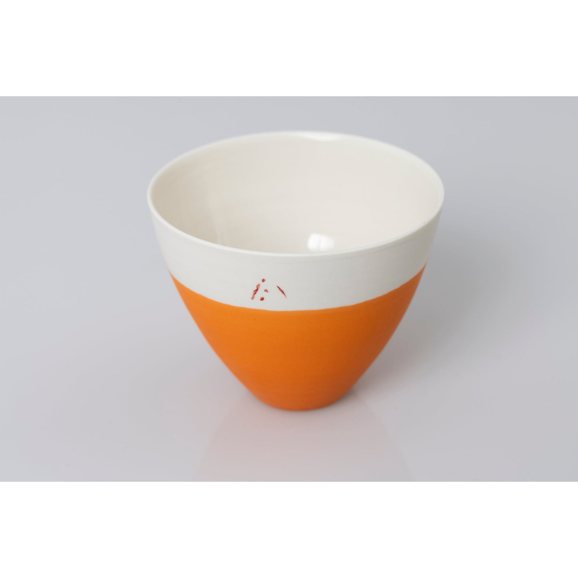 PG10 small cup/bowl, porcelain by Ali Tomlin ceramics, available at Padstow Gallery, Cornwall