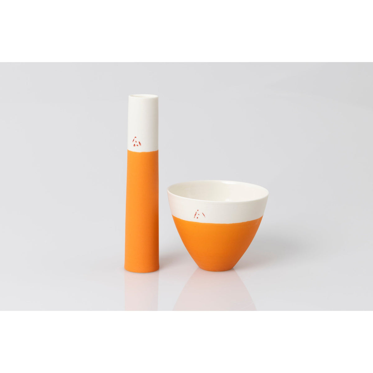 PG10 small cup/bowl, porcelain by Ali Tomlin ceramics, available at Padstow Gallery, Cornwall