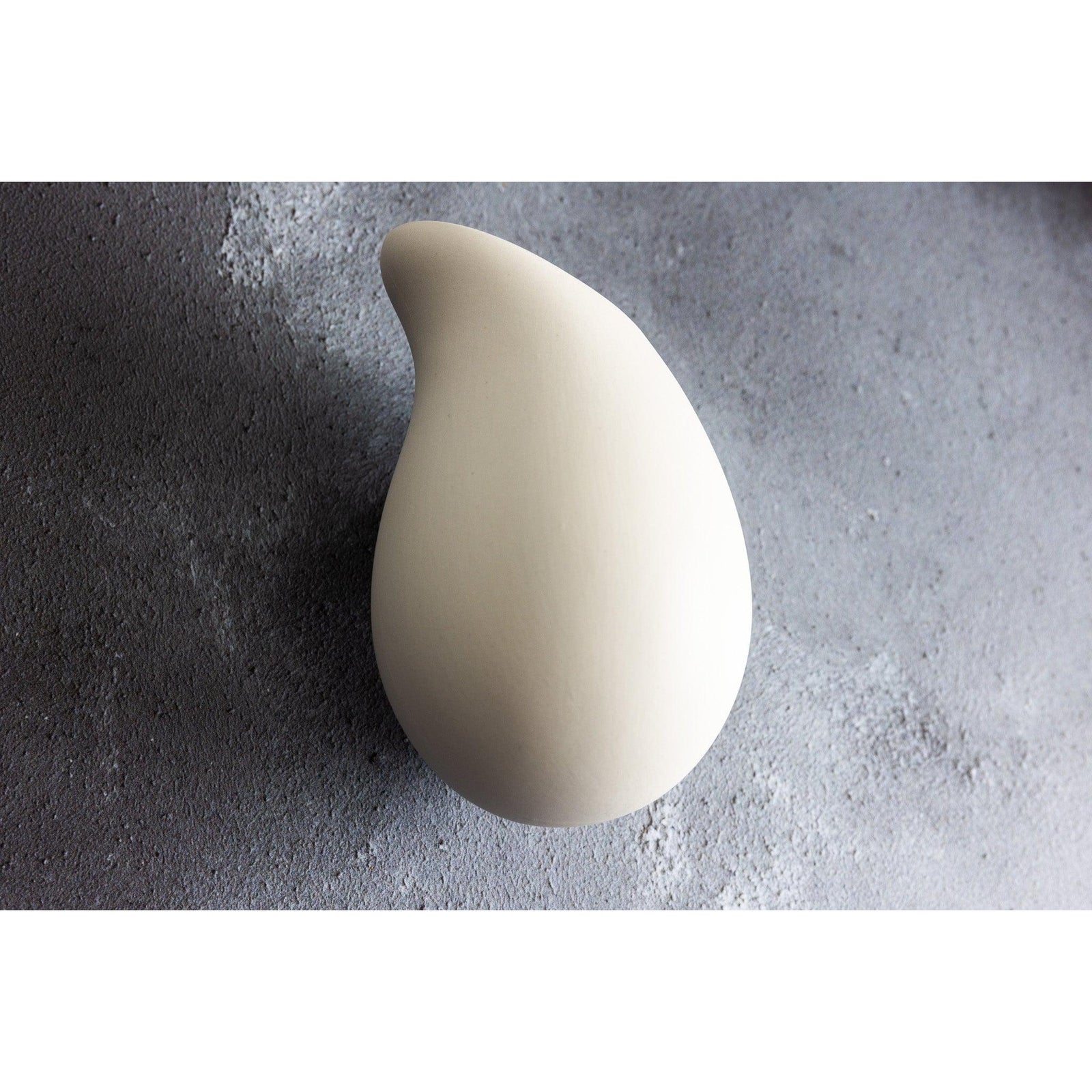 KSP1 Droplet Wall Vase by Kate Schuricht, available at Padstow Gallery, Cornwall