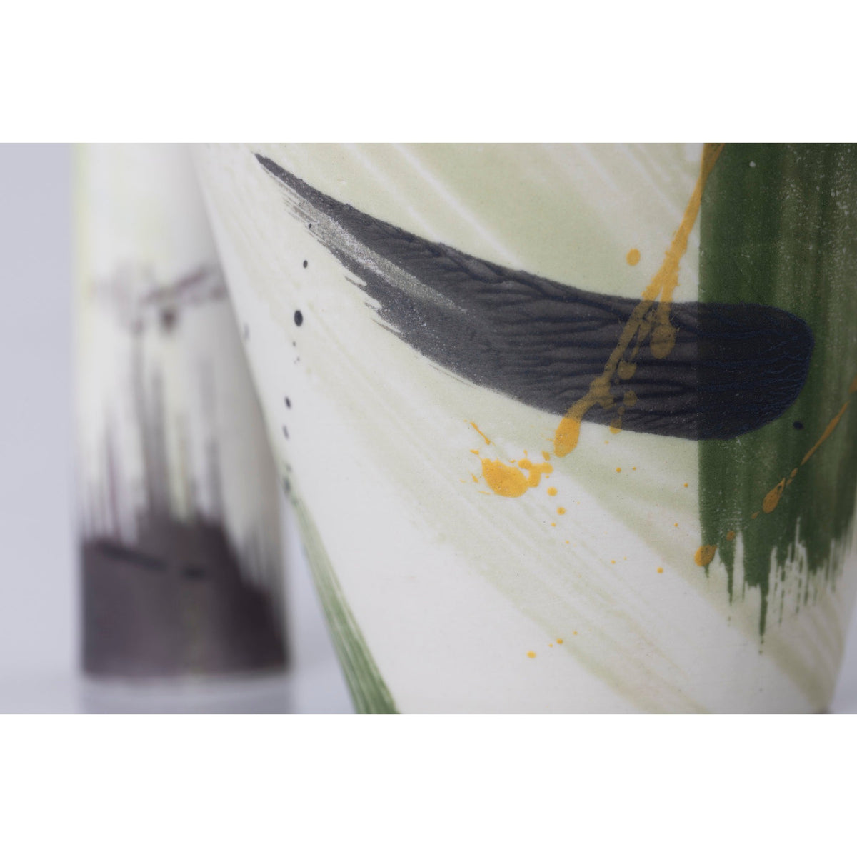 PG13 large cup, porcelain by Ali Tomlin ceramics, available at Padstow Gallery, Cornwall