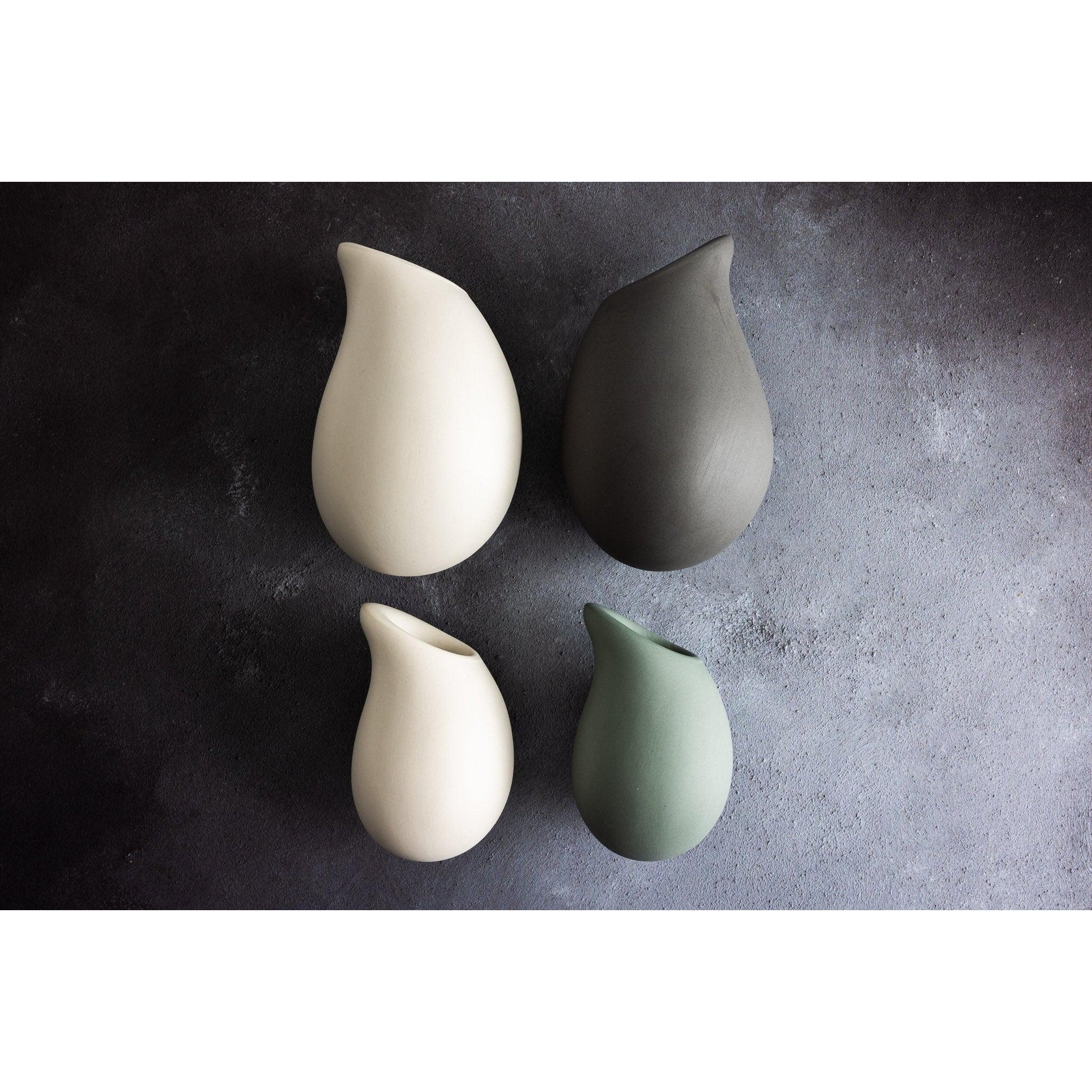 KSQ3 Droplet Wall Vase by Kate Schuricht, available at Padstow Gallery, Cornwall