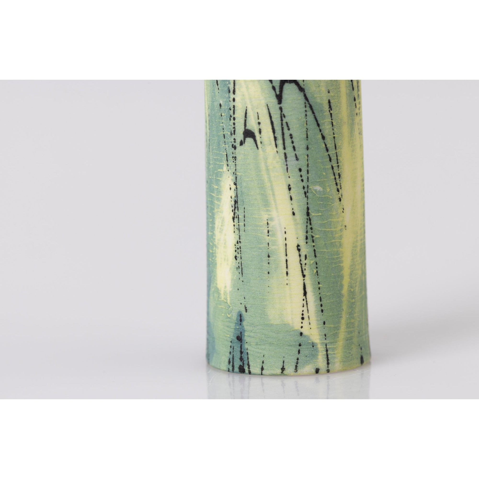 PG06 Stem Vase, porcelain by Ali Tomlin ceramics, available at Padstow Gallery, Cornwall