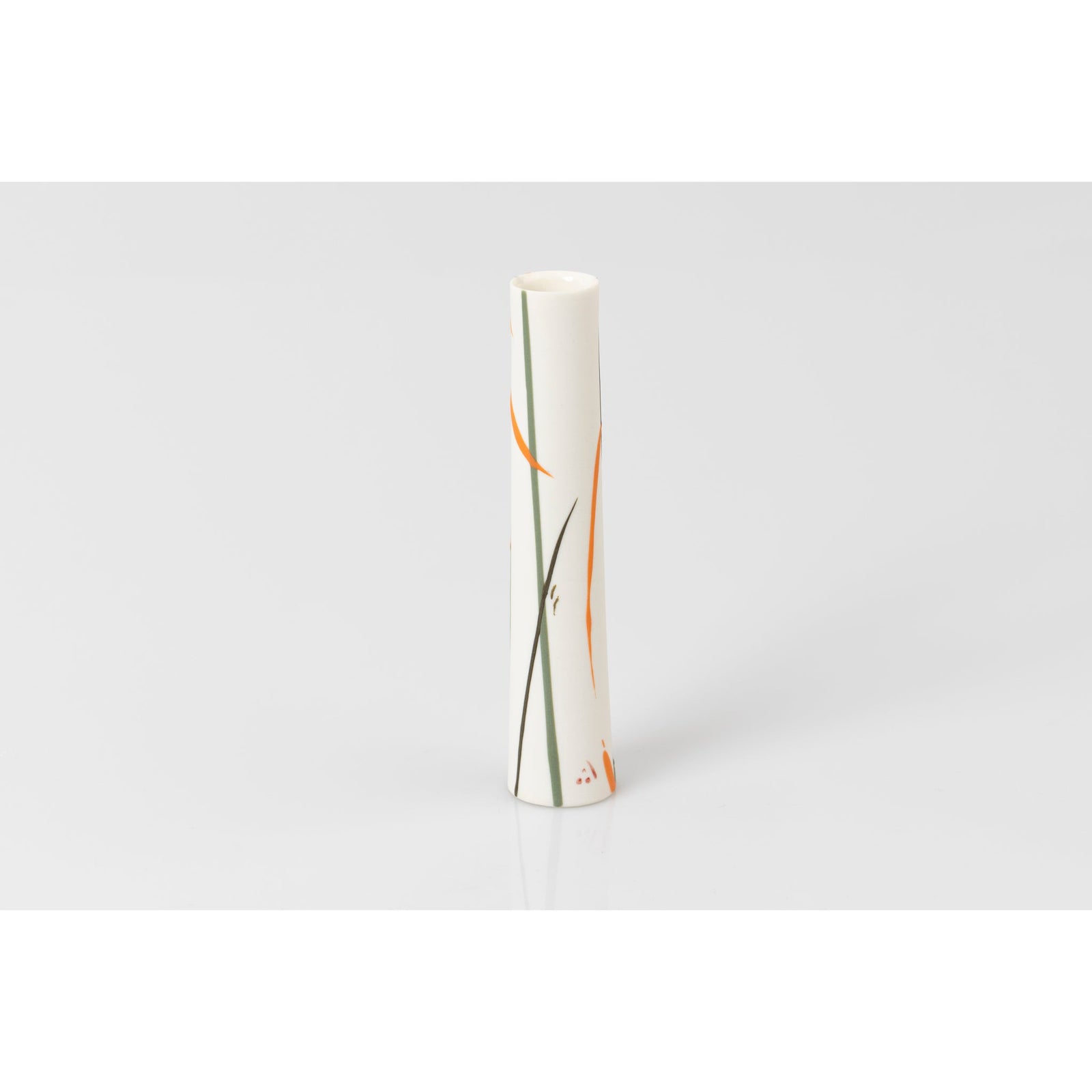 PG02 Stem Vase, porcelain by Ali Tomlin ceramics, available at Padstow Gallery, Cornwall