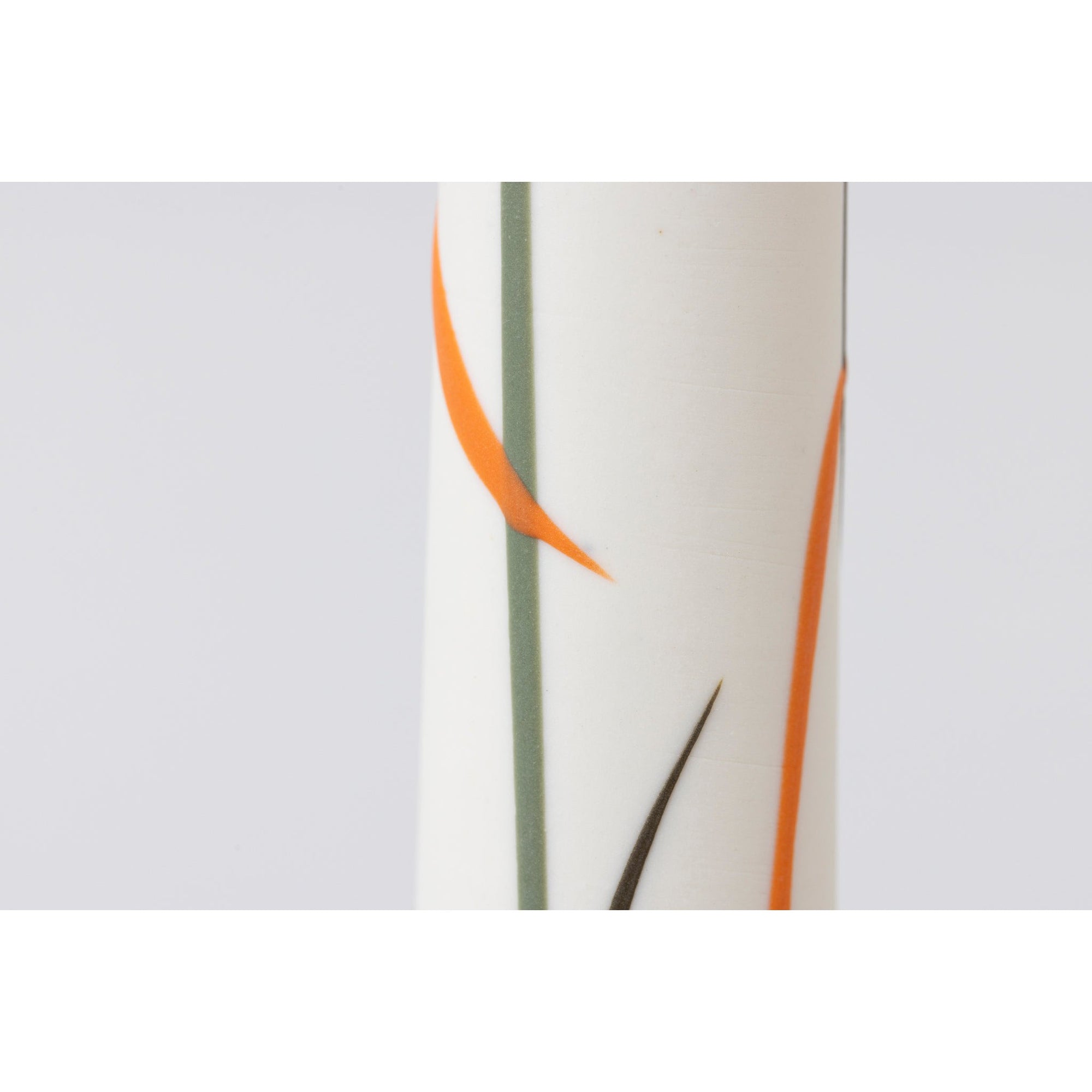 PG02 Stem Vase, porcelain by Ali Tomlin ceramics, available at Padstow Gallery, Cornwall